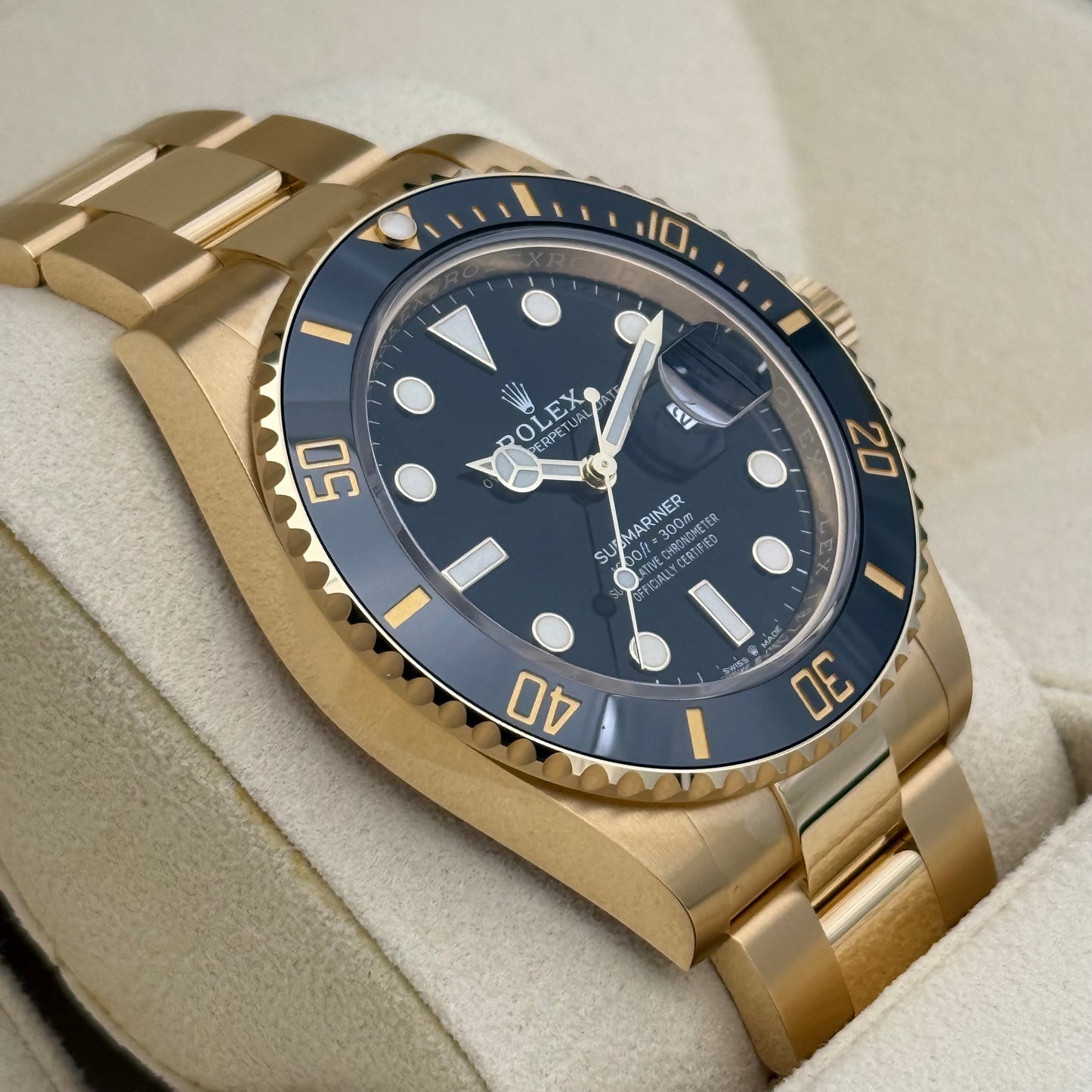 Submariner Date 41, Vollgold