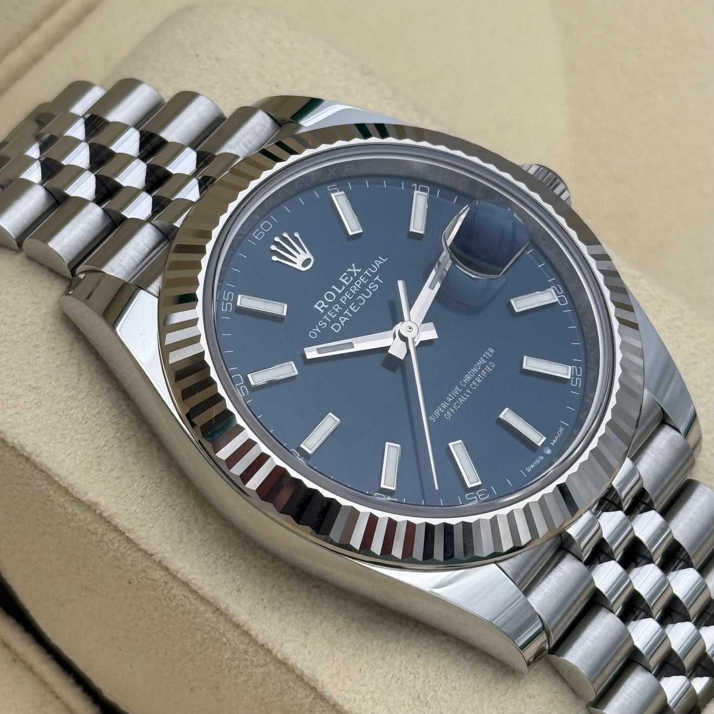 Datejust 41, jubilee, ungetragen