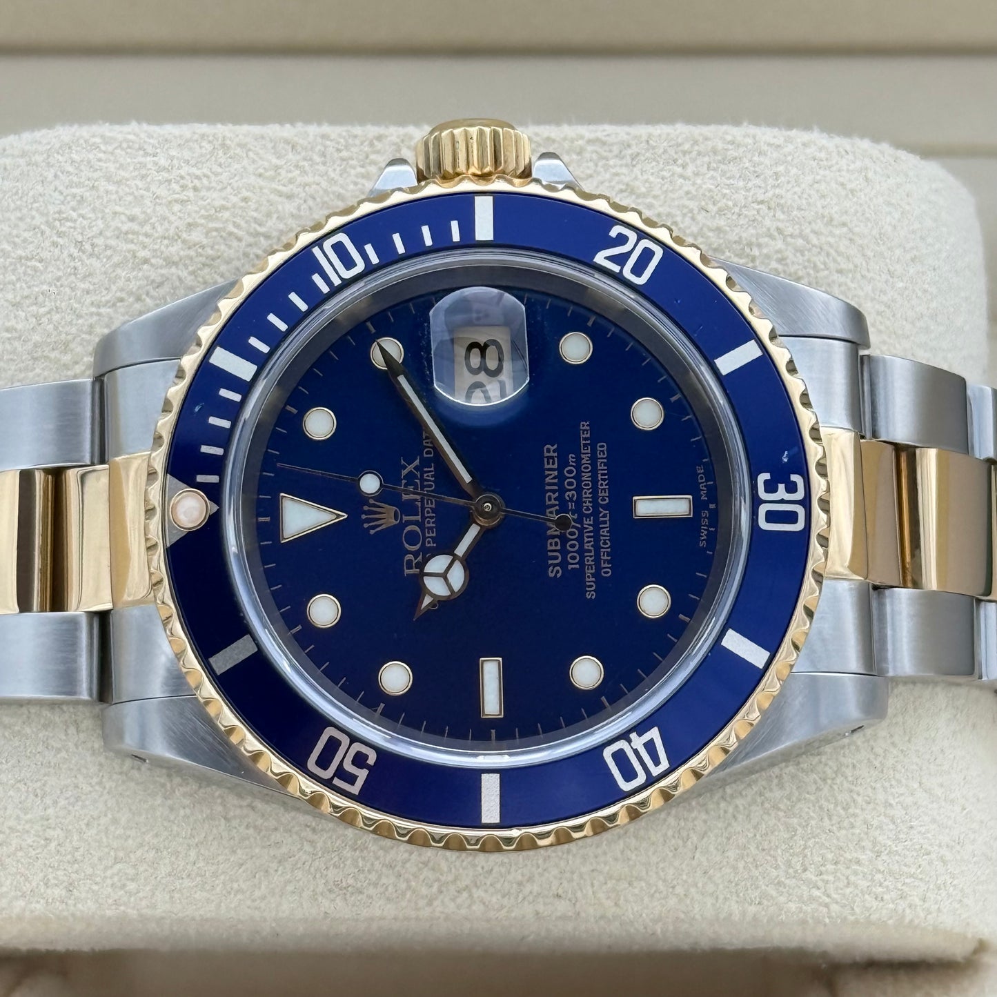 Submariner Date 40 Stahlgold
