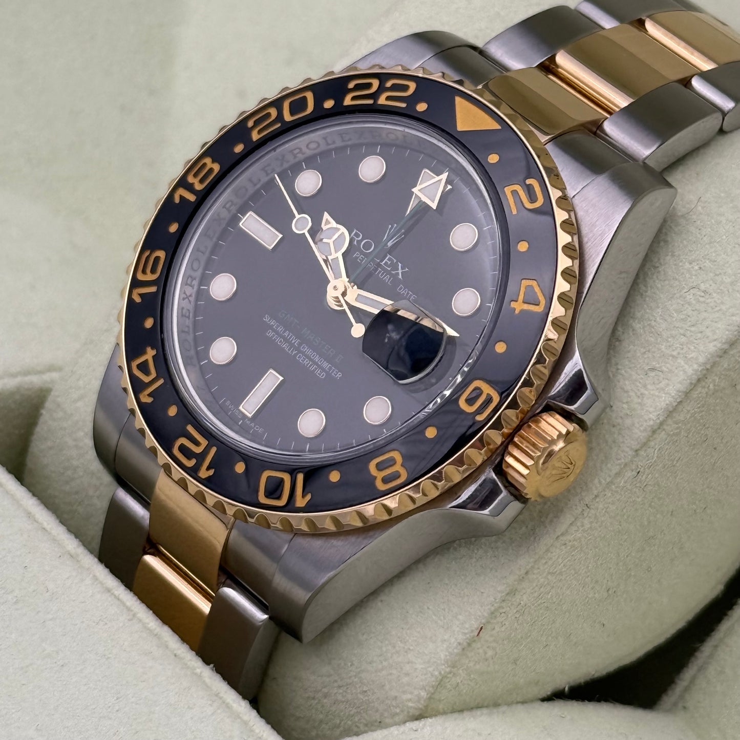 GMT Master II Stahlgold