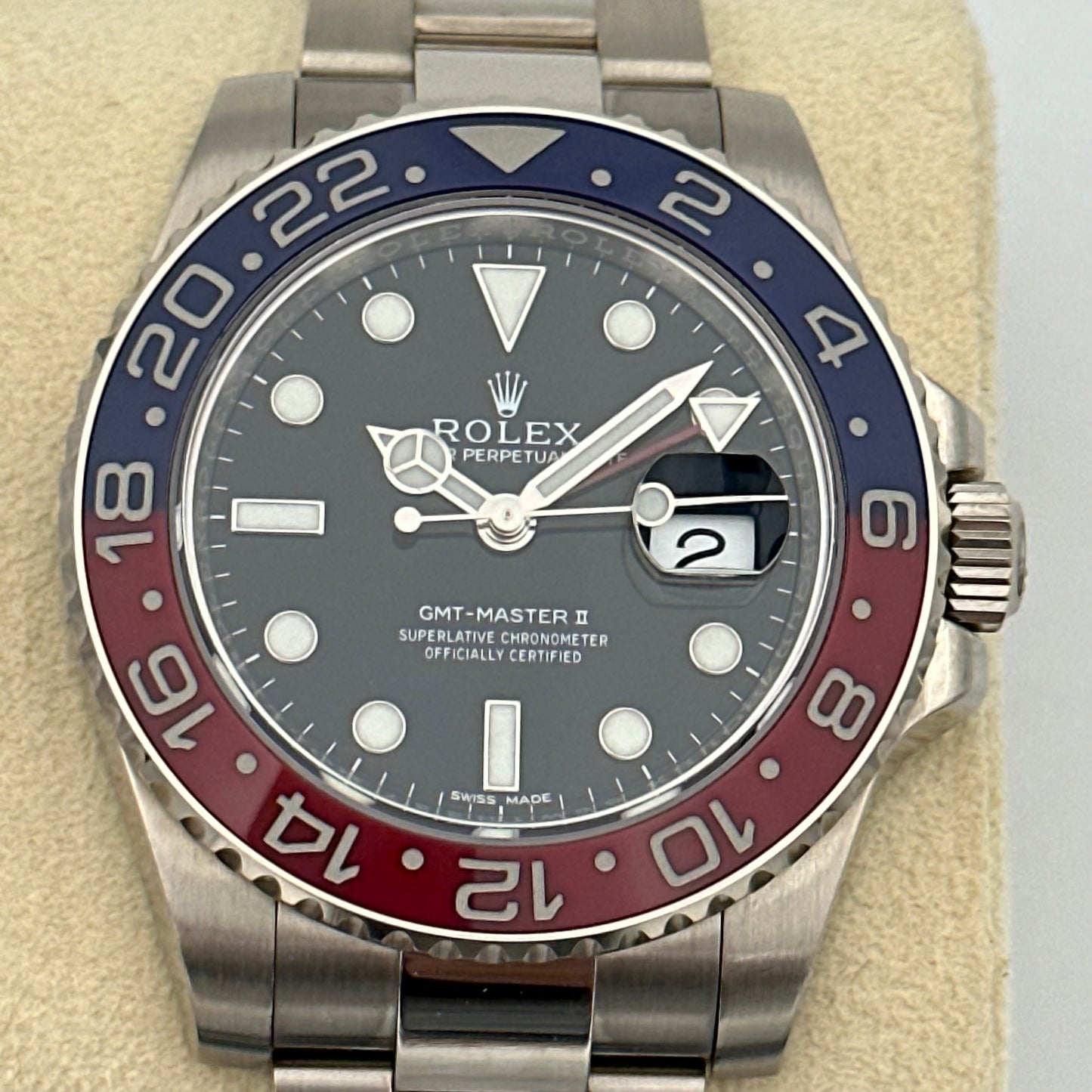 GMT Master II, Weißgold