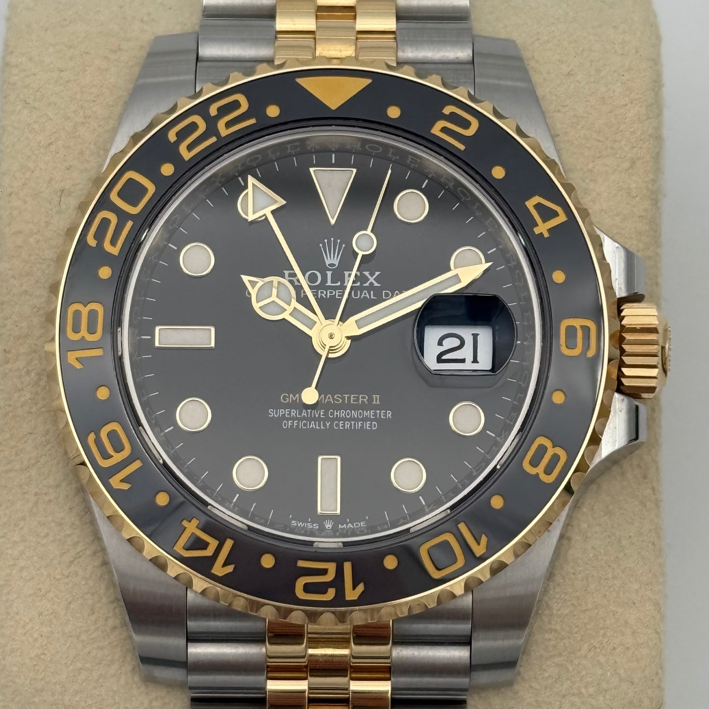 GMT Master II „Stahlgold“