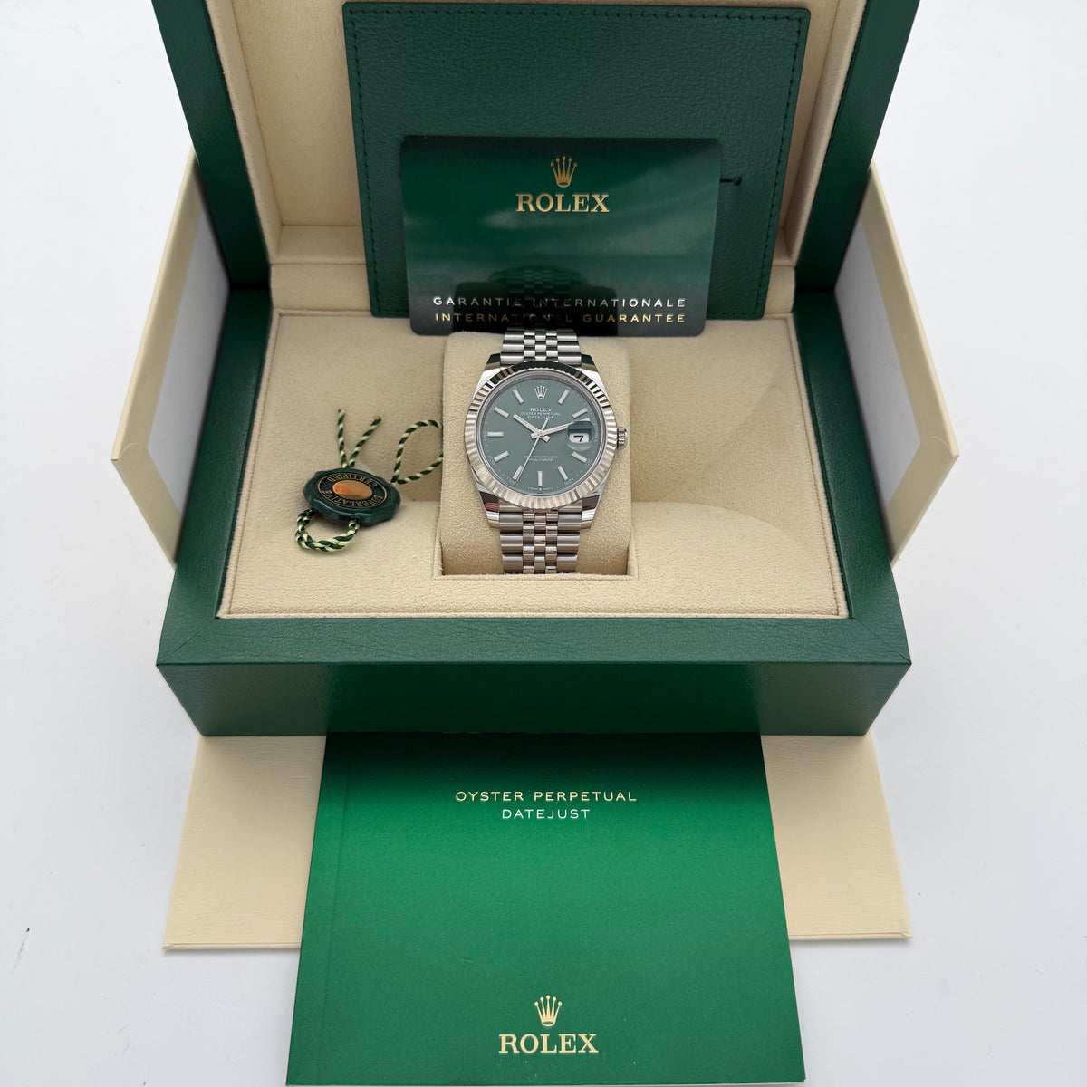 Datejust 41, Mintgrün