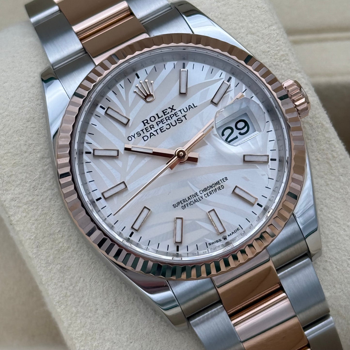 Datejust 36 „Palm Dial“