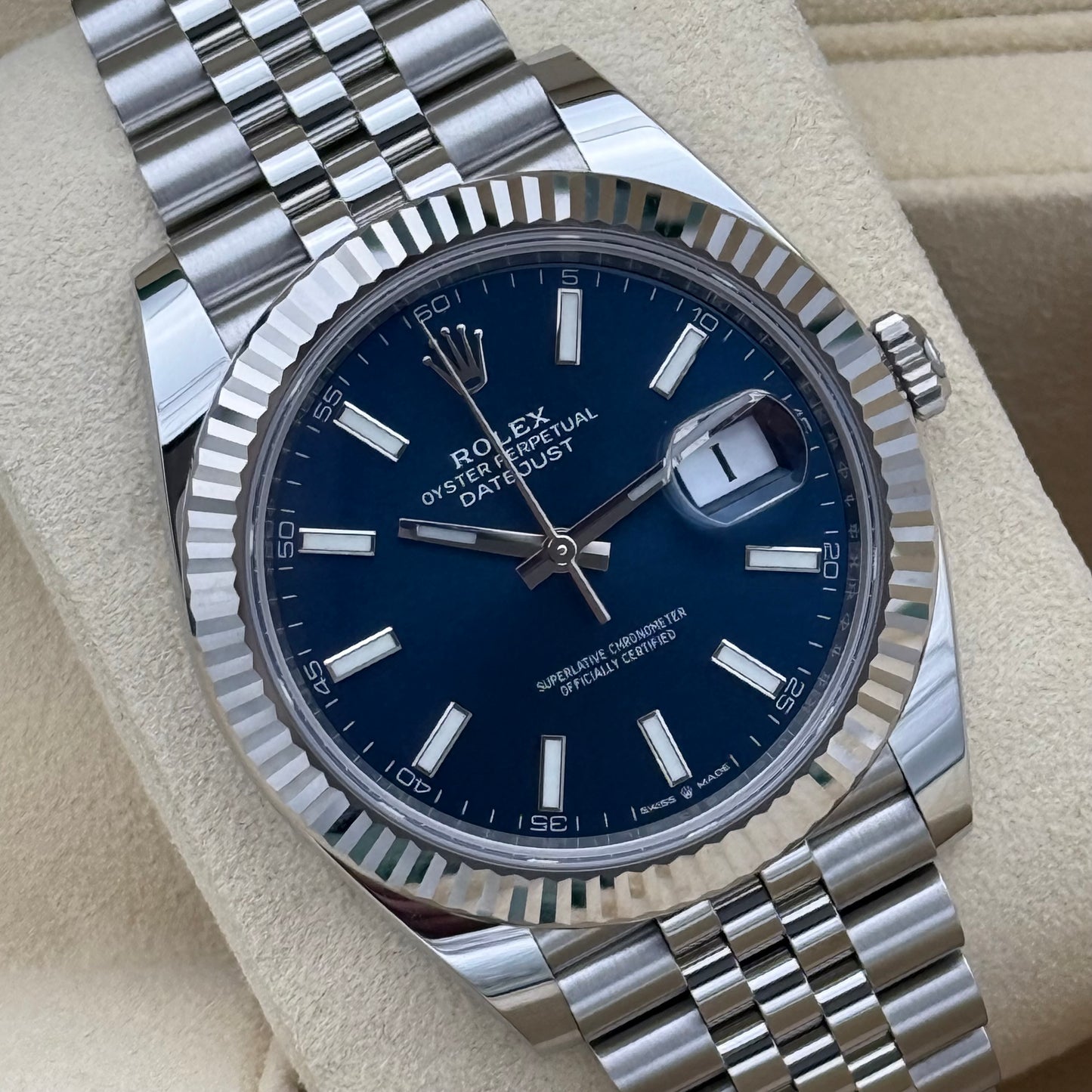 Datejust 41, jubilee, ungetragen