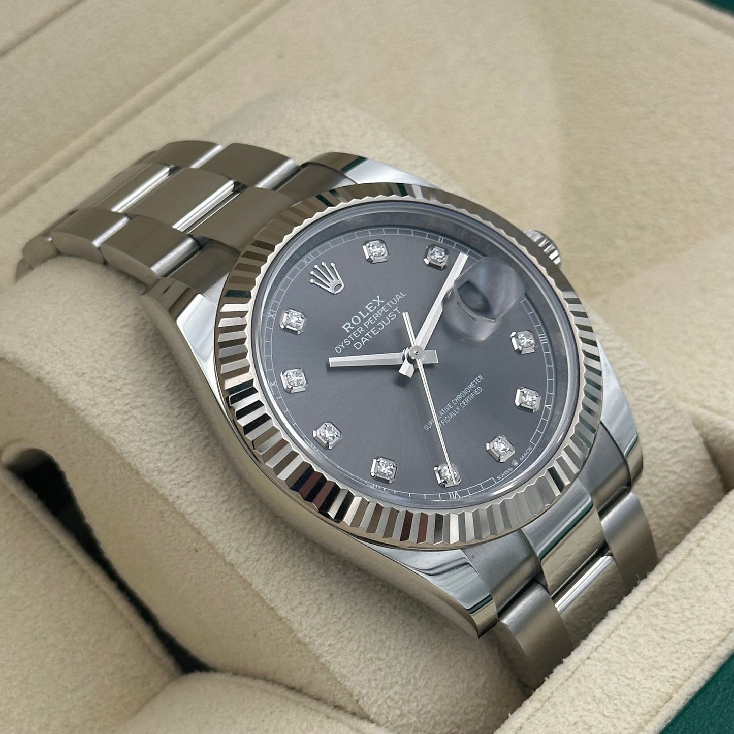 Datejust 41 „Diamanten“