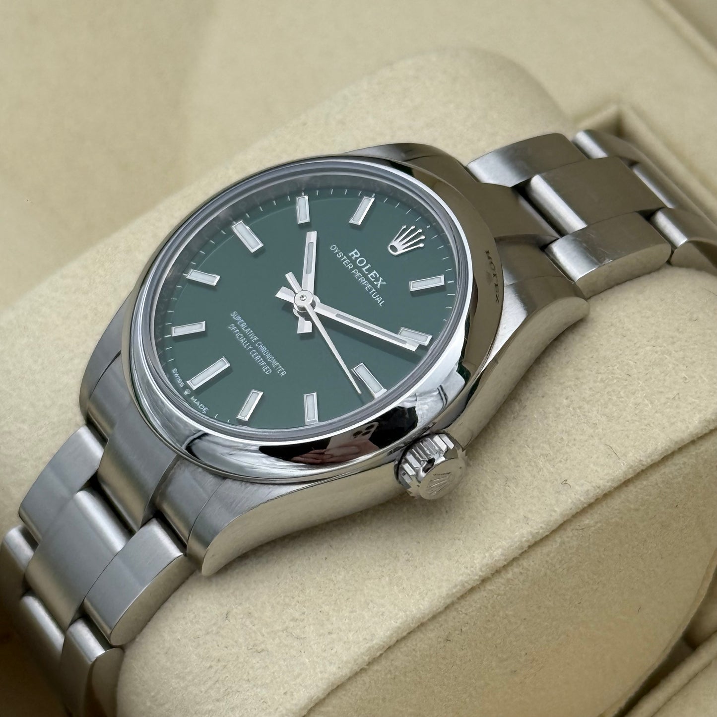Oyster Perpetual 31, Grün