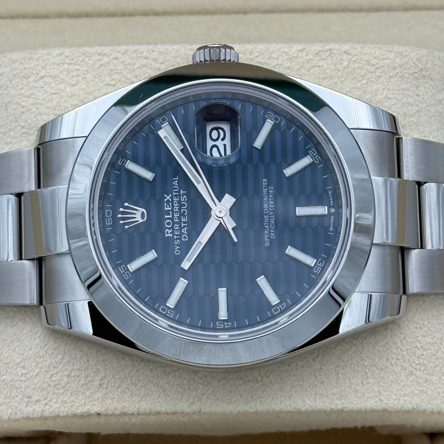 Datejust 41 „Motiv Dial“, ungetragen
