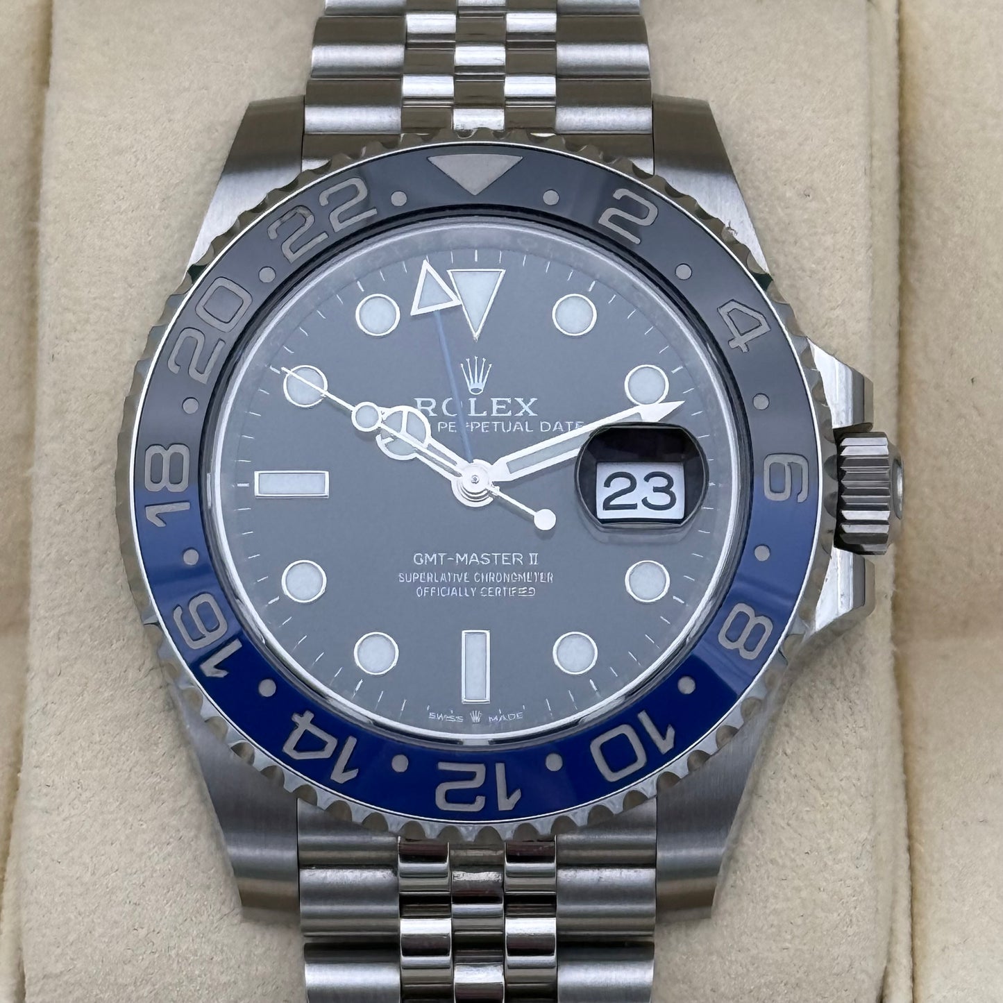 Rolex GMT Master II „Batgirl“