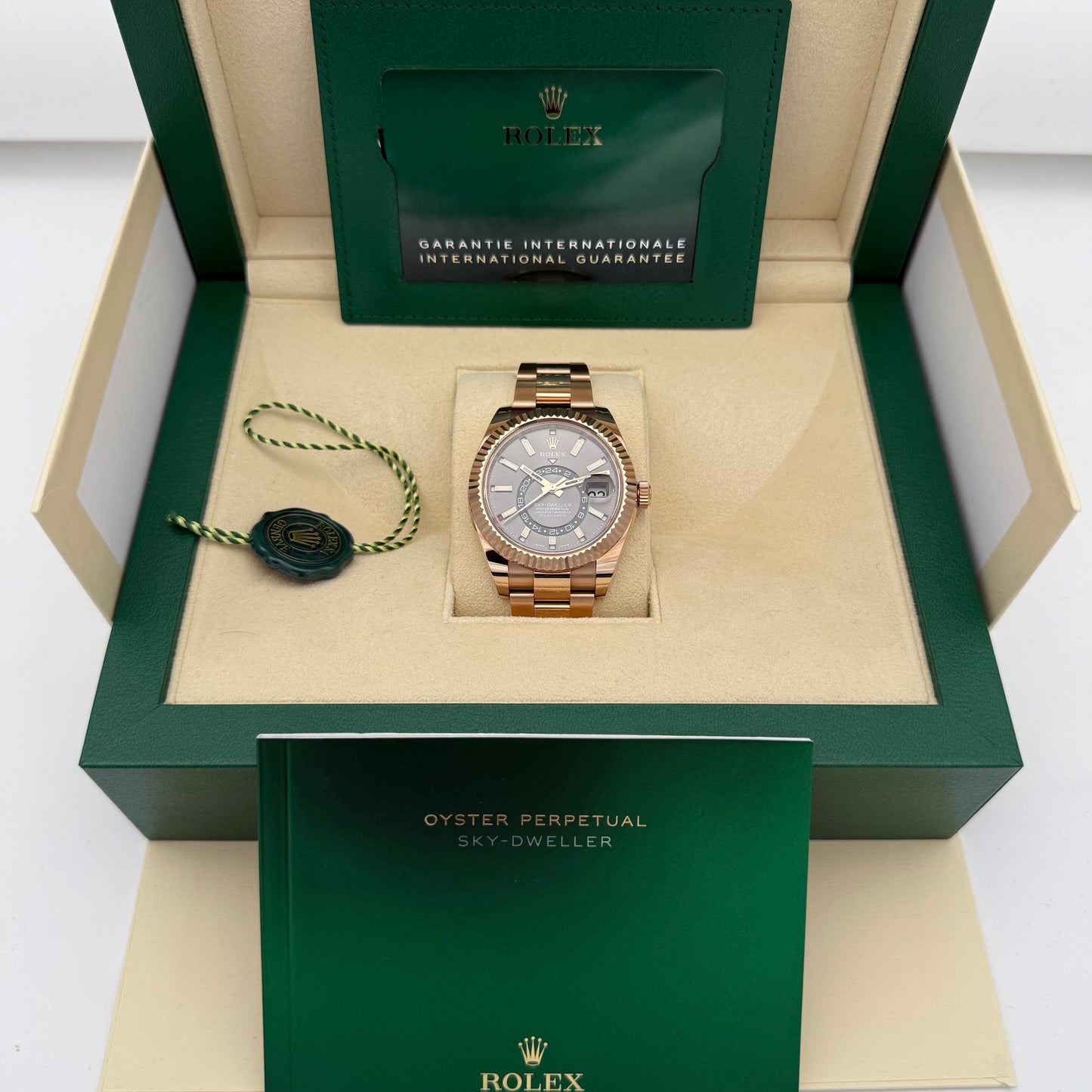 Sky Dweller Roségold, Rhodium