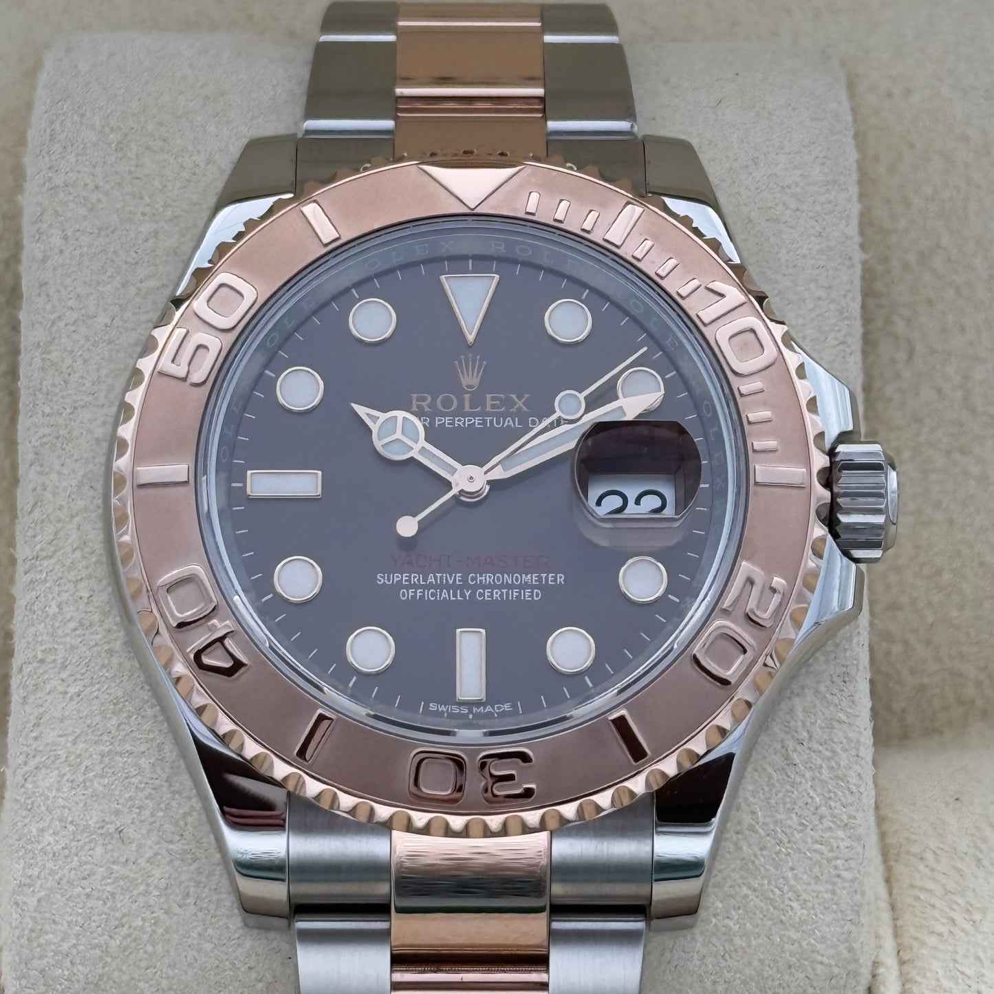 Yachtmaster 40, Stahlrosegold