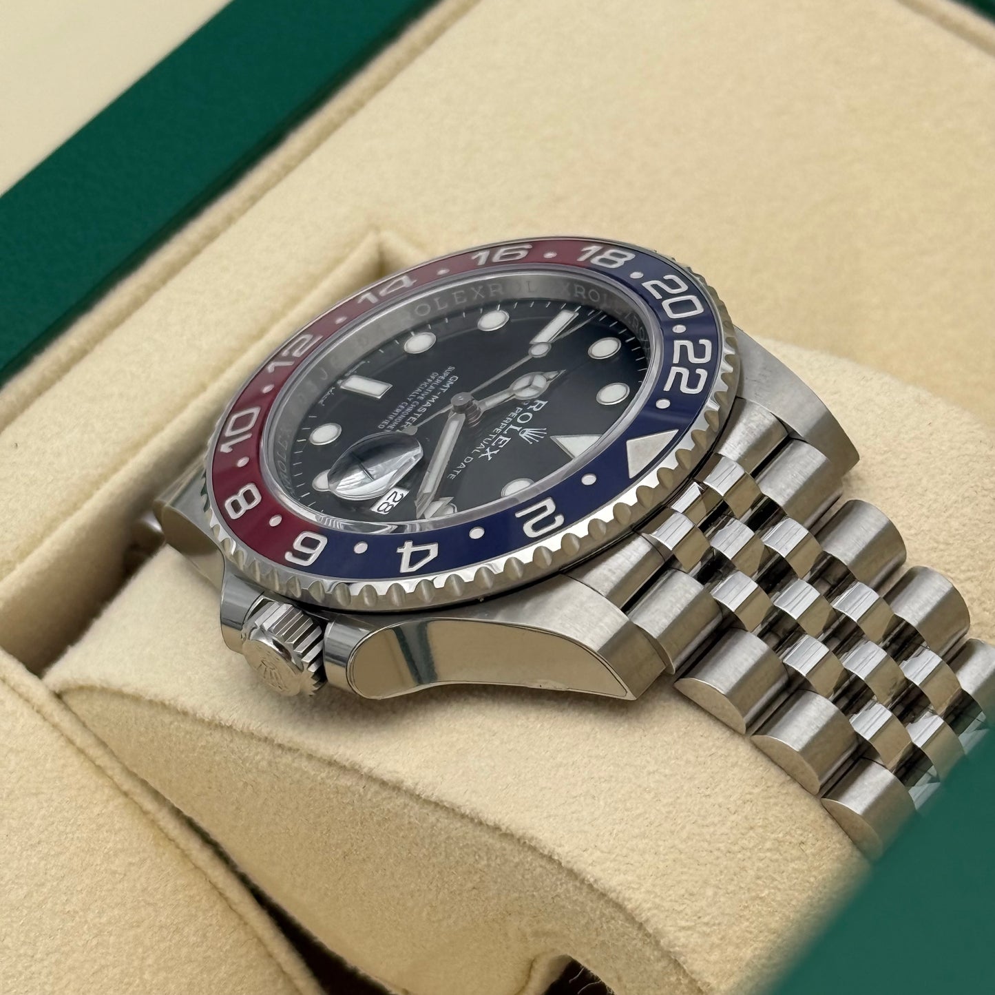 Rolex GMT Master II „Pepsi“ MK1 verklebt
