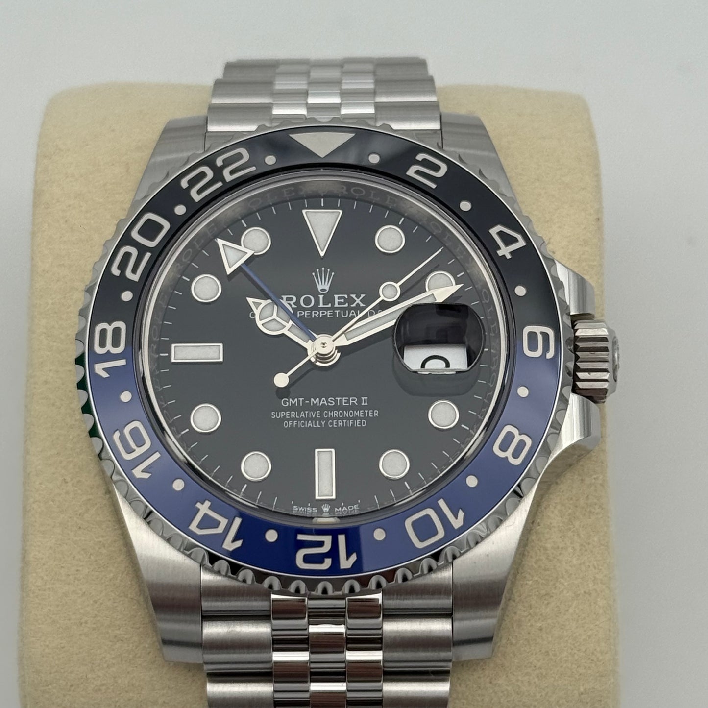 Rolex GMT Master II „Batgirl“ ungetragen