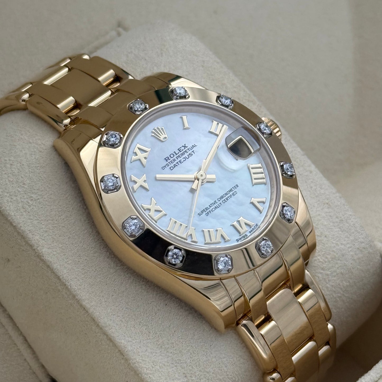 Datejust 34 „Pearlmaster“ NOS