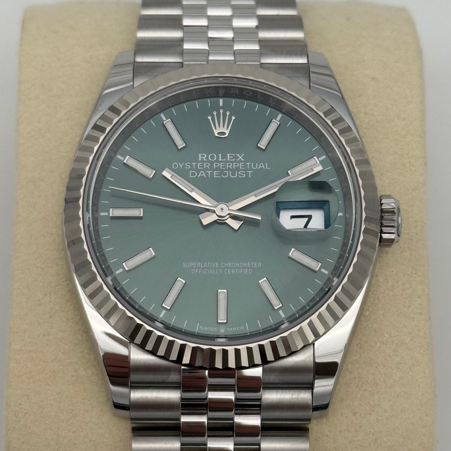 Datejust 36, Mintgrün