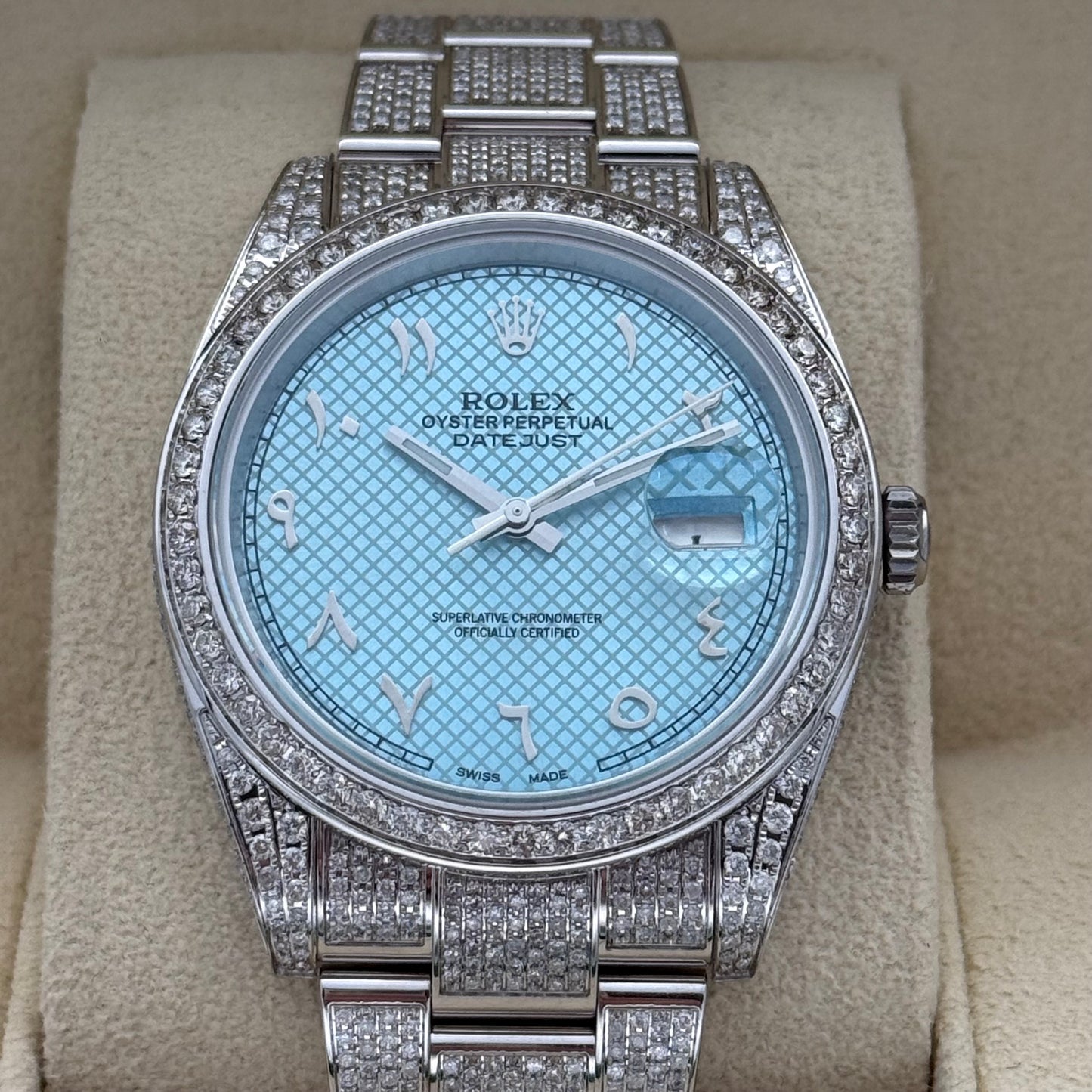 Datejust 41, Iced Out