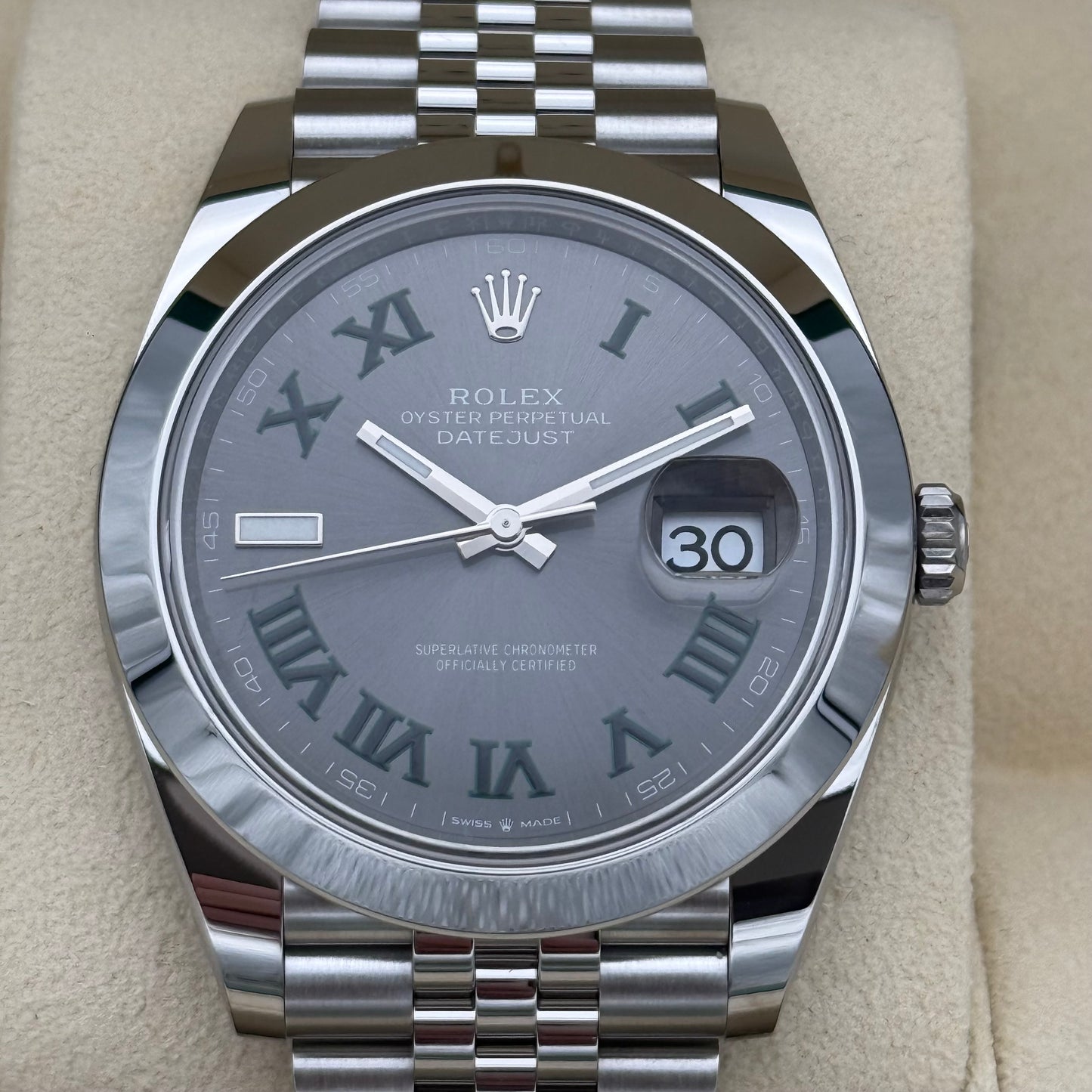 Datejust 41, Wimbledon