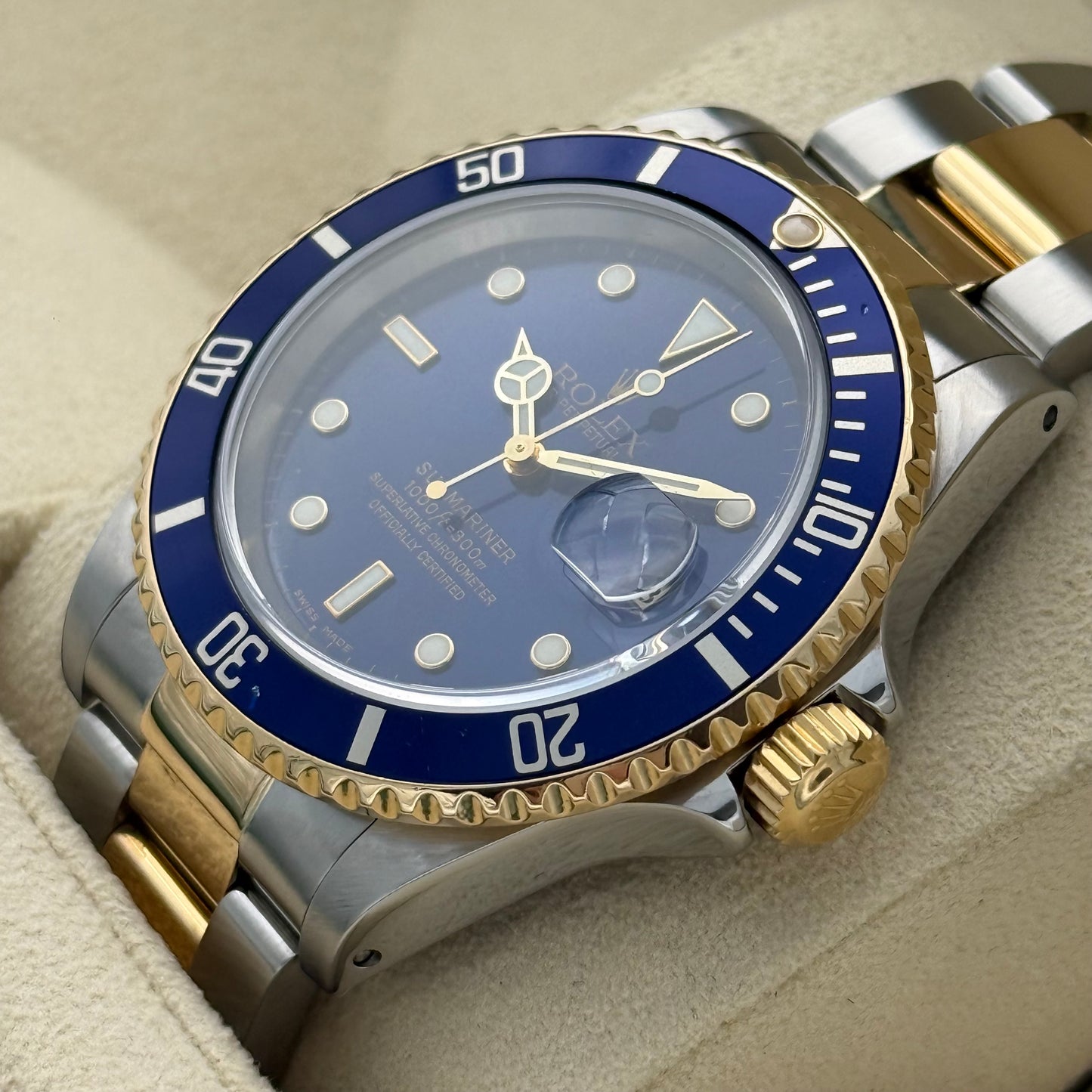 Submariner Date 40 Stahlgold