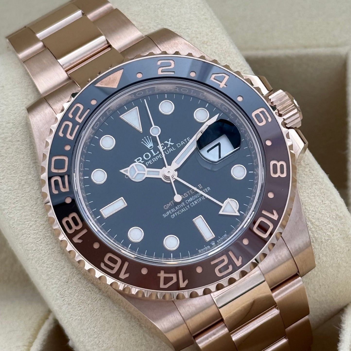 GMT Master II „Rootbeer“, ungetragen