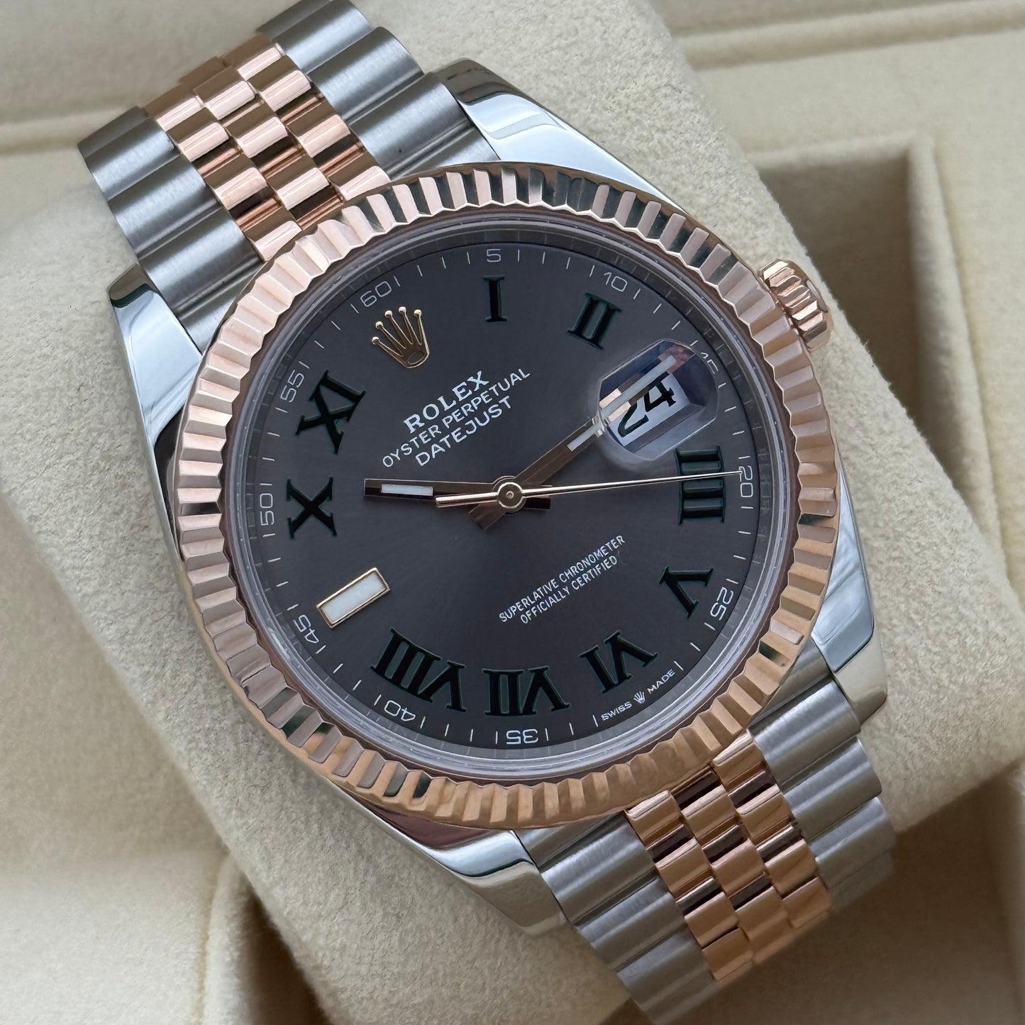 Datejust 41 „Wimbledon“