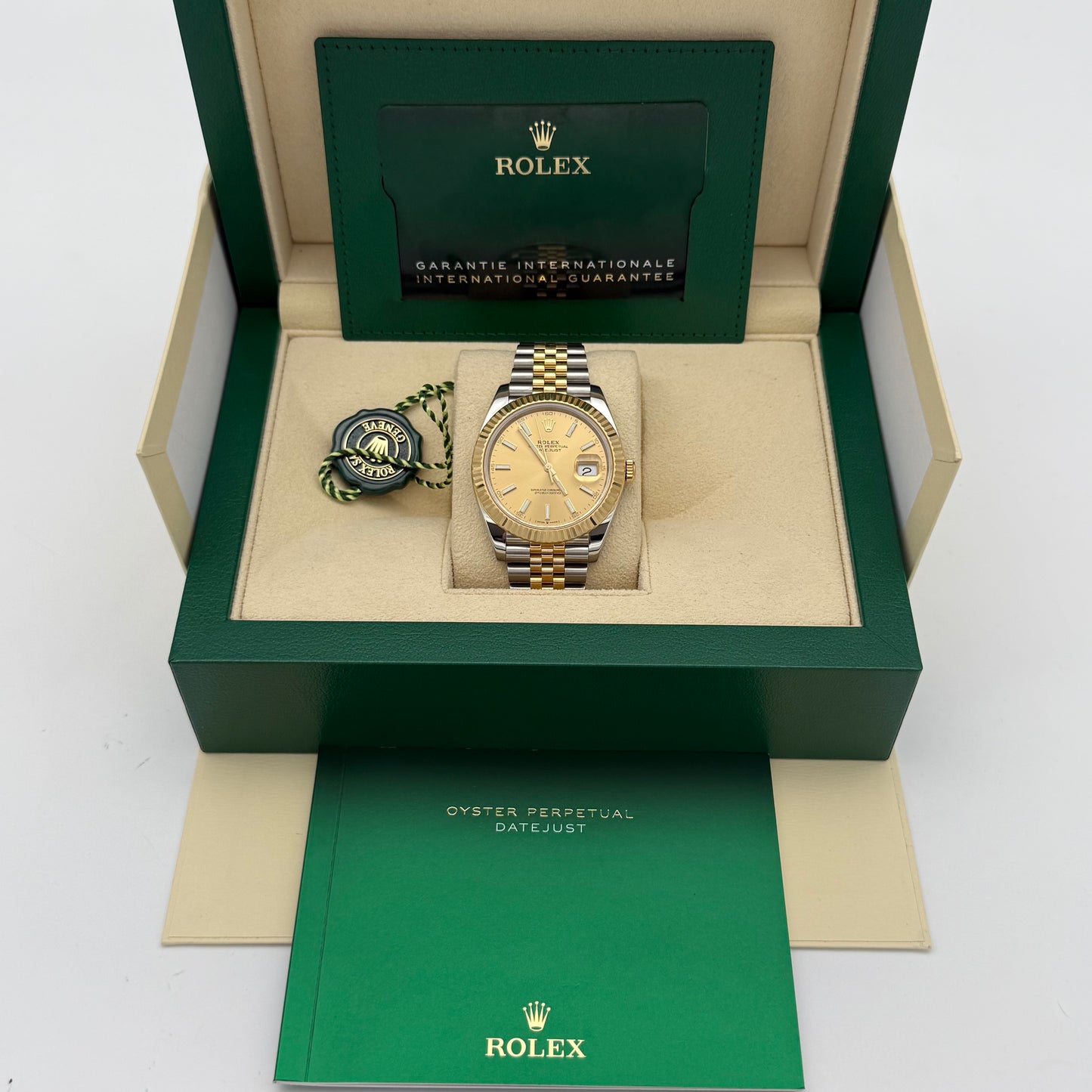 Datejust 41, Stahlgold