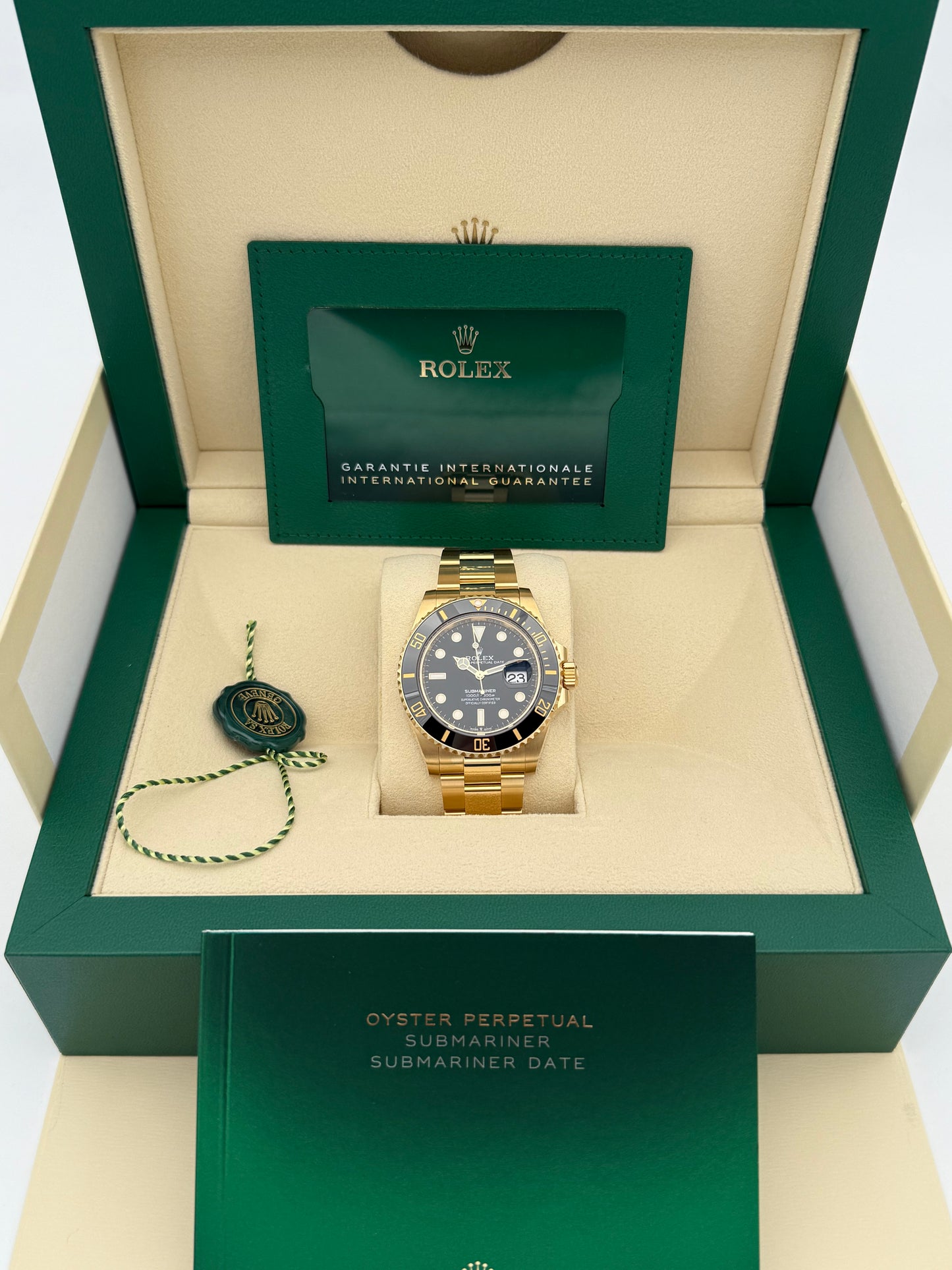 Submariner Date 41, Vollgold