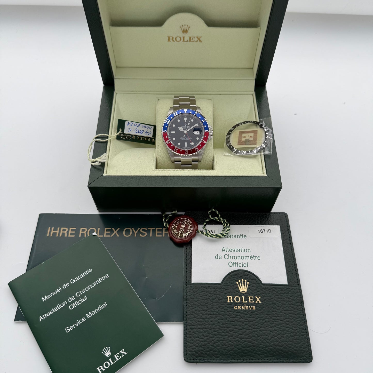 GMT Master II „Pepsi“ Rectangular NOS