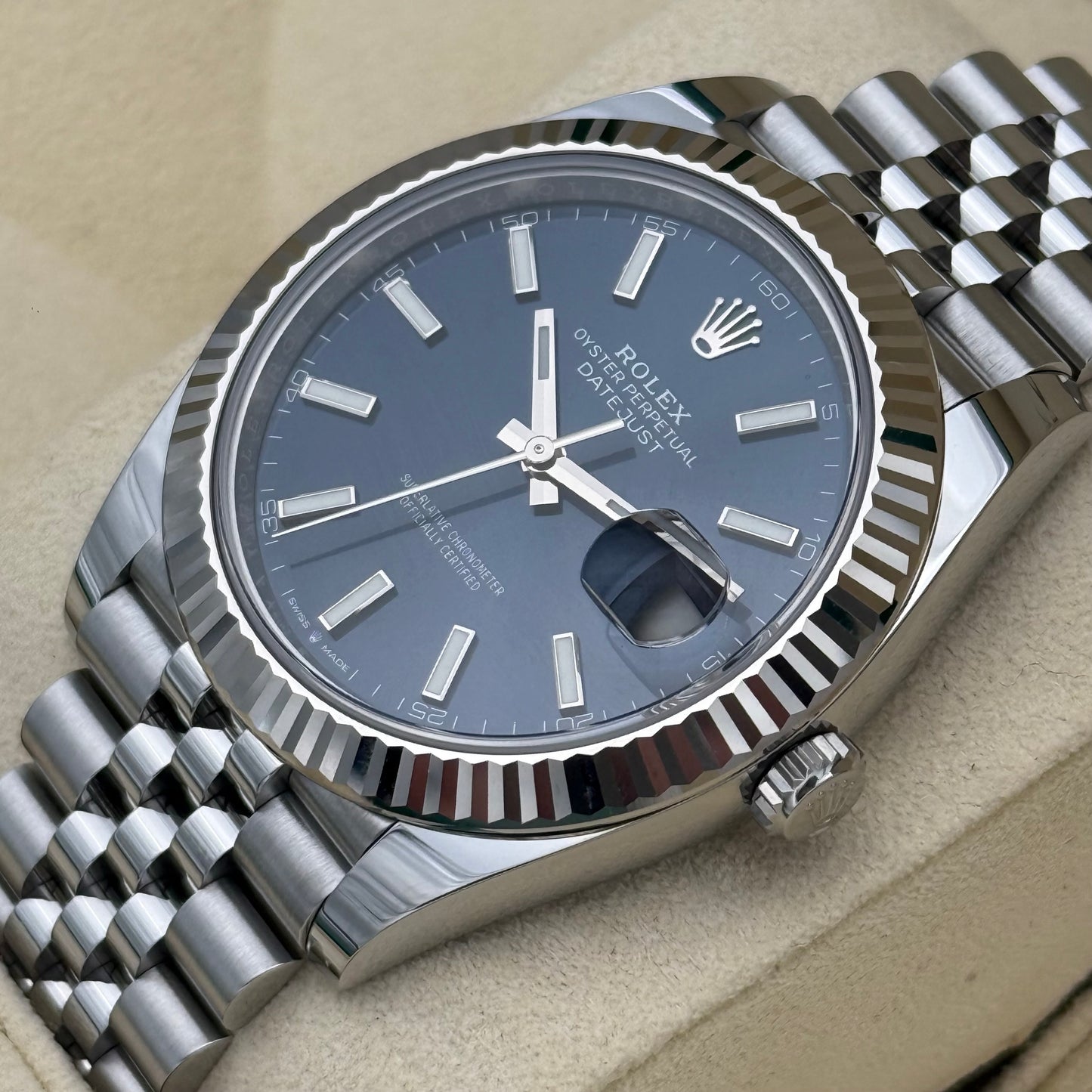 Datejust 41, jubilee, ungetragen