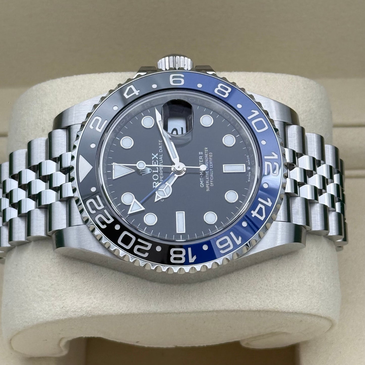 Rolex GMT Master II „Batgirl“ ungetragen