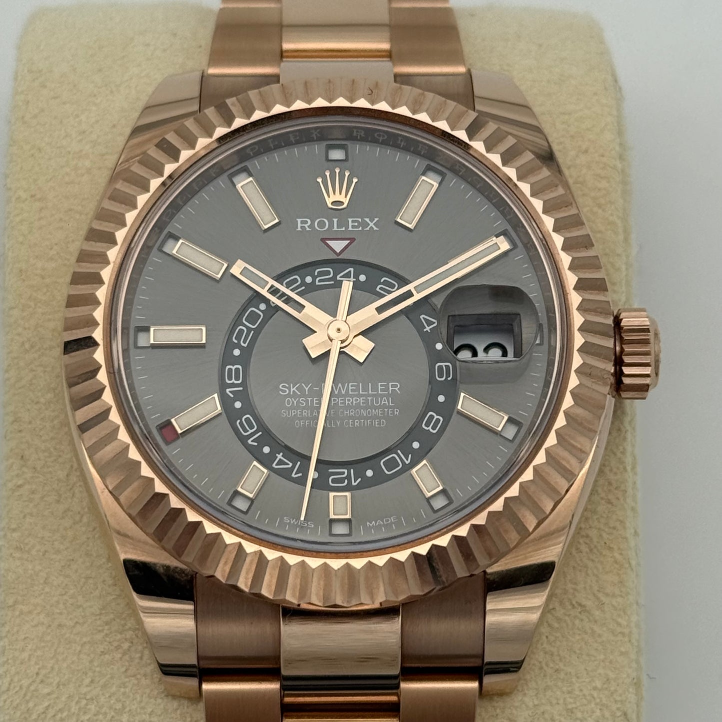 Sky Dweller Roségold, Rhodium