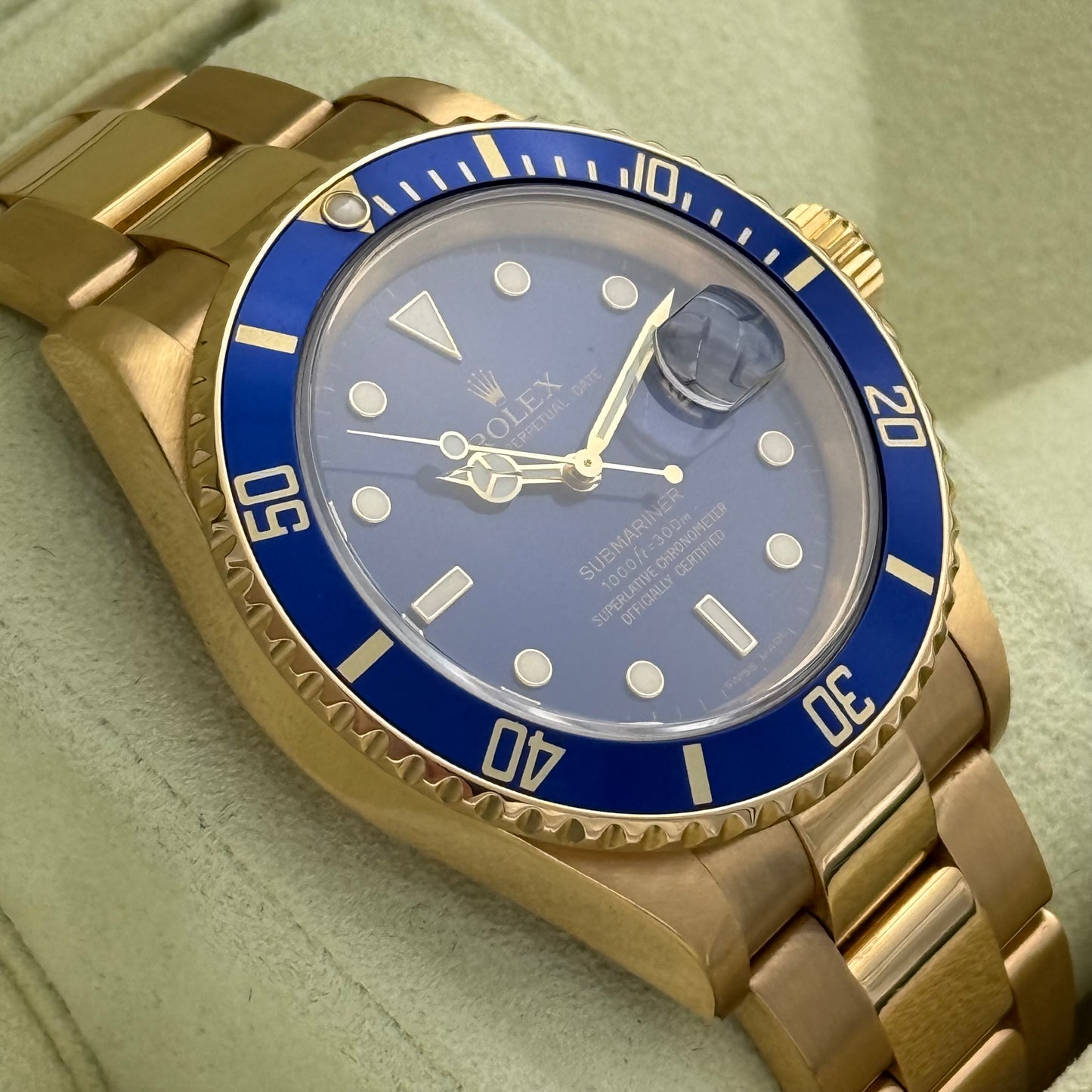 Submariner Date 40, Vollgold