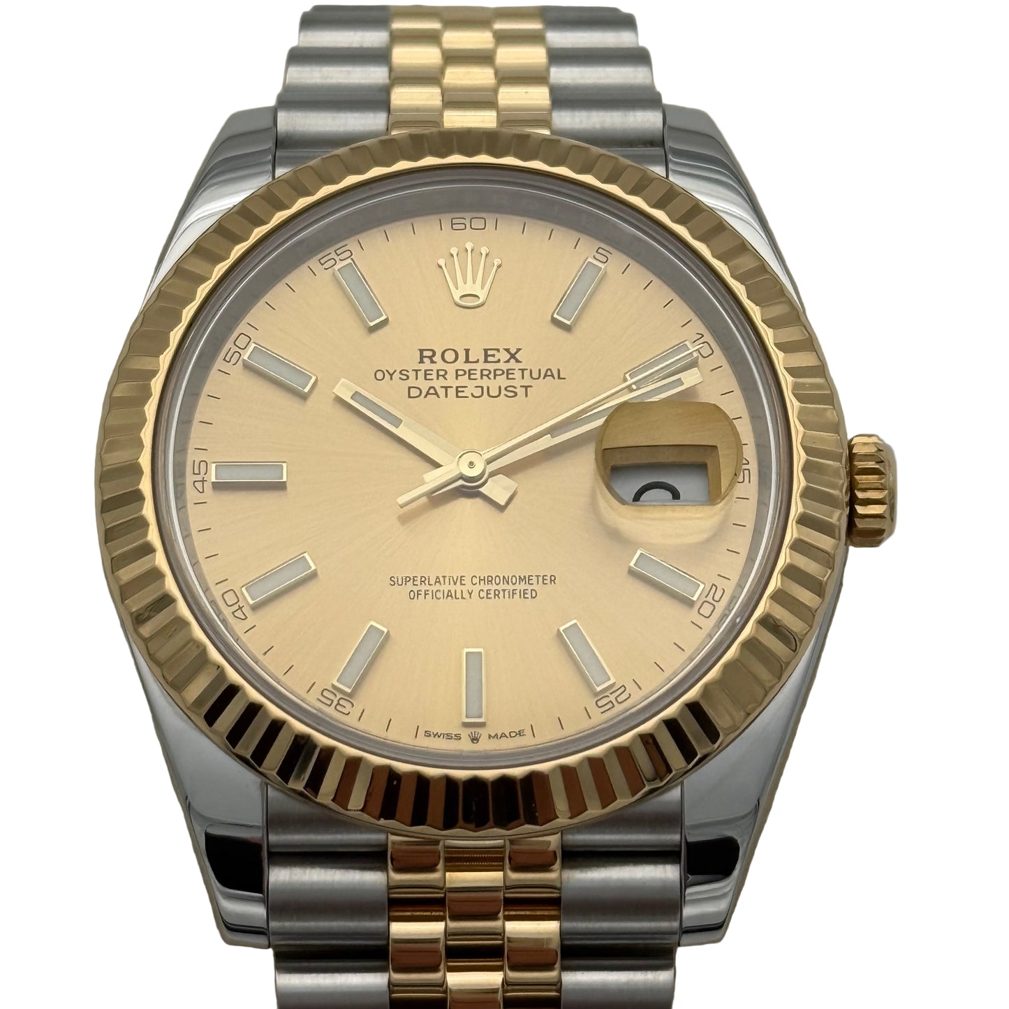 Datejust 41, Stahlgold