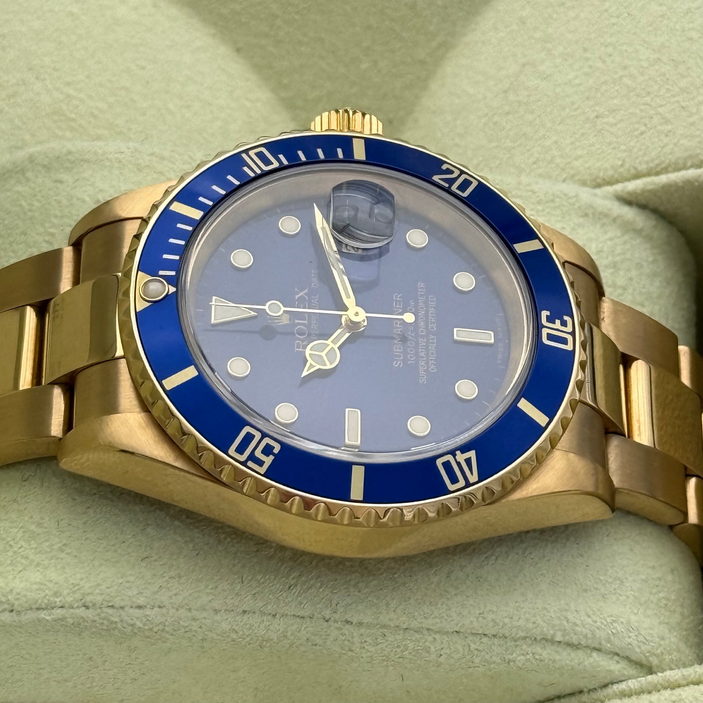 Submariner Date 40, Vollgold