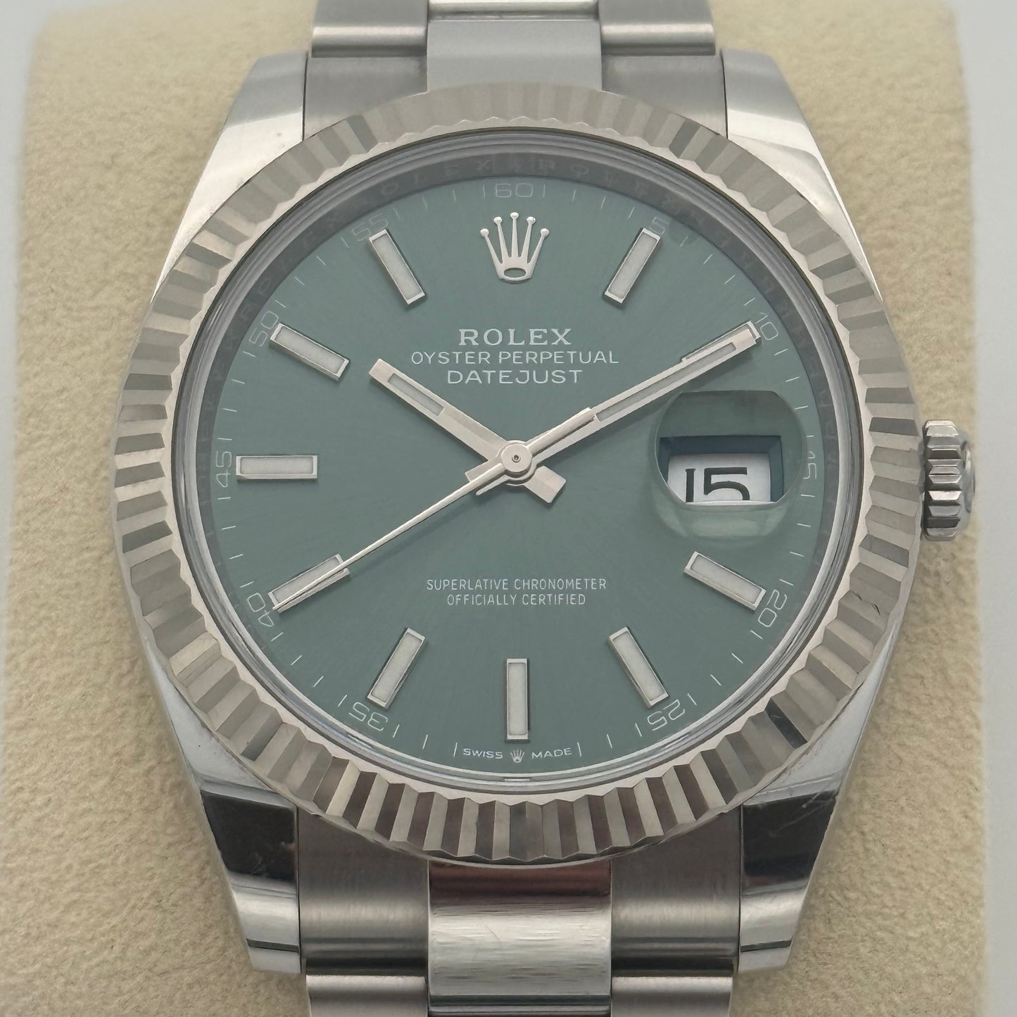 Datejust 41, Mintgrün