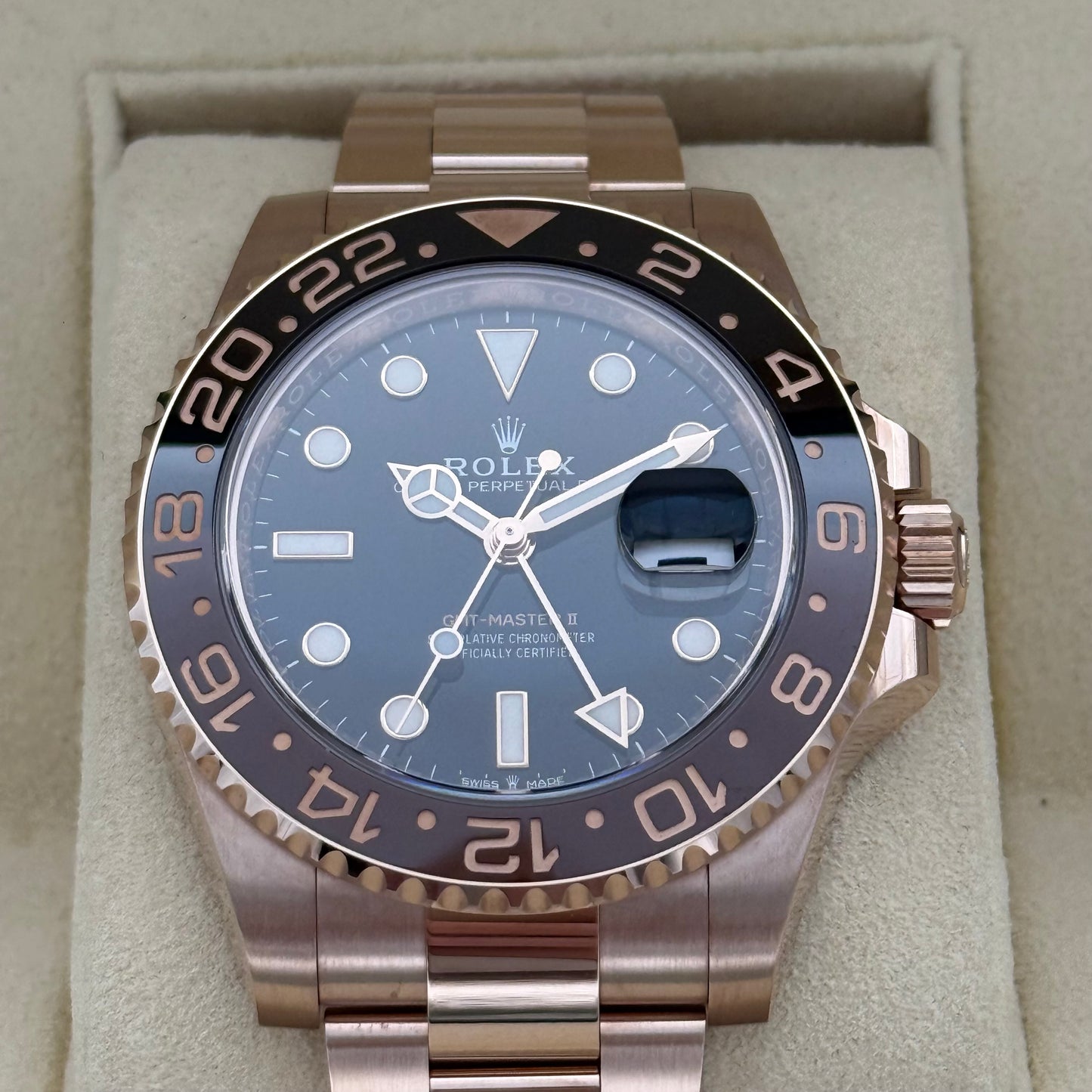 GMT Master II „Rootbeer“, ungetragen
