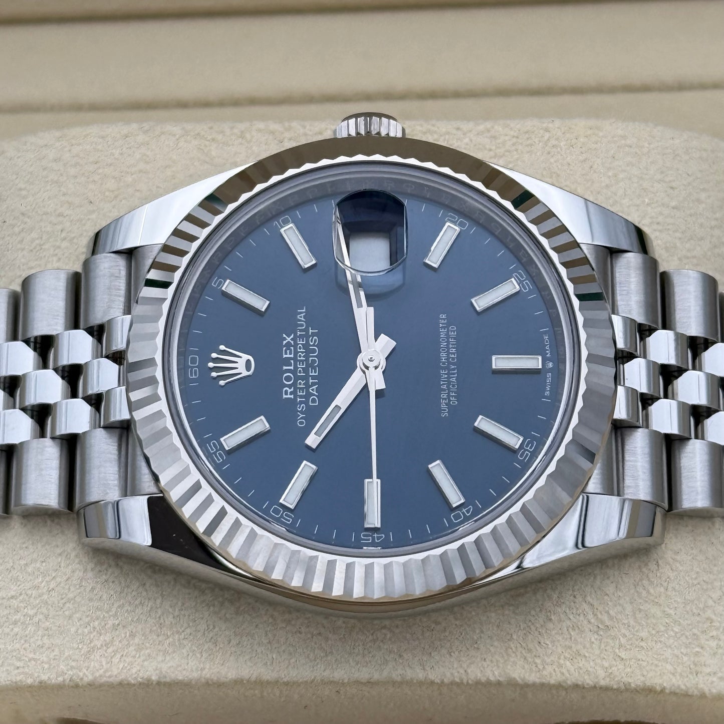 Datejust 41, jubilee, ungetragen