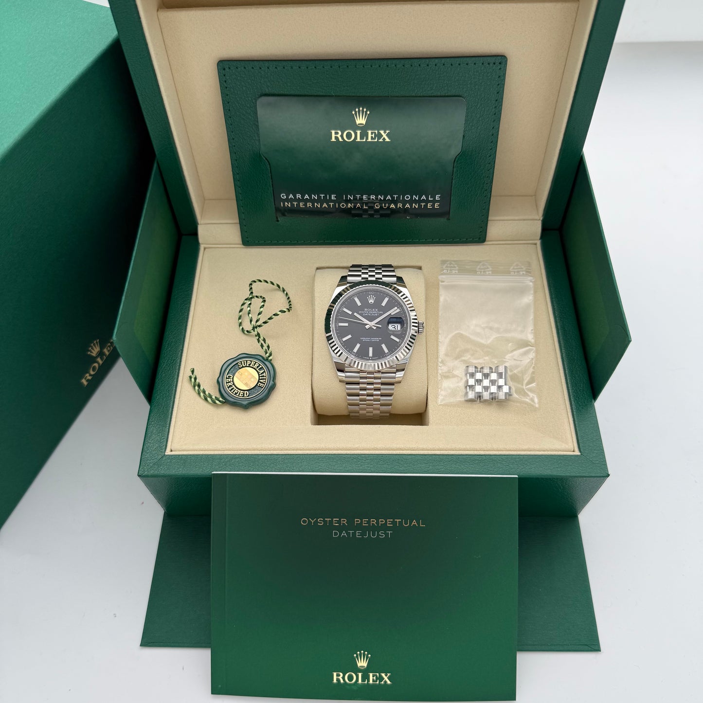 Datejust 41, jubilee, ungetragen