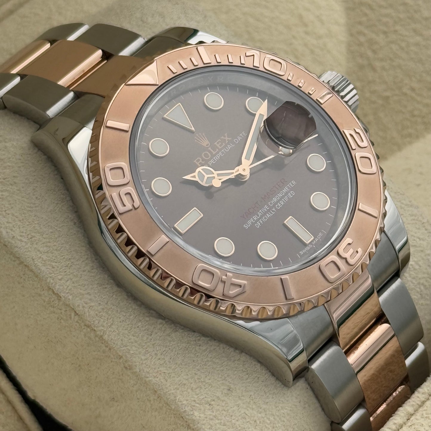 Yachtmaster 40, Stahlrosegold