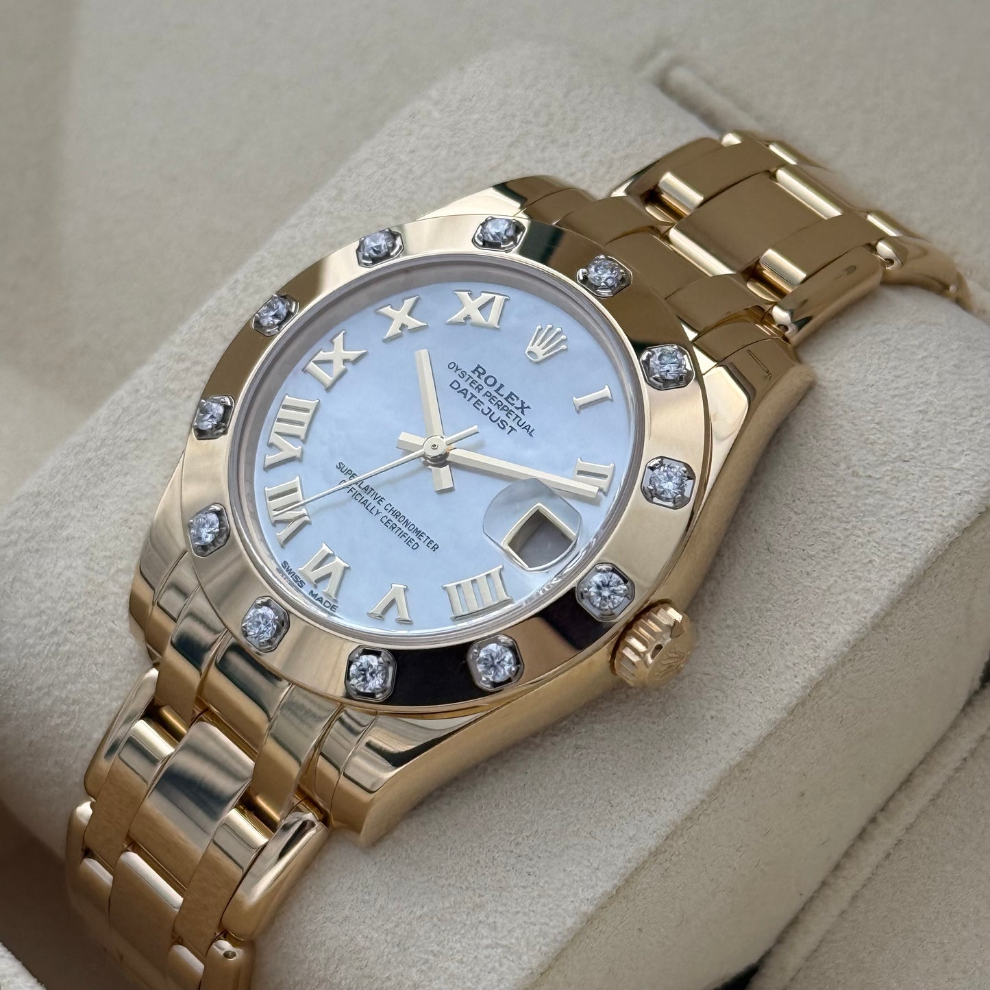 Datejust 34 „Pearlmaster“ NOS