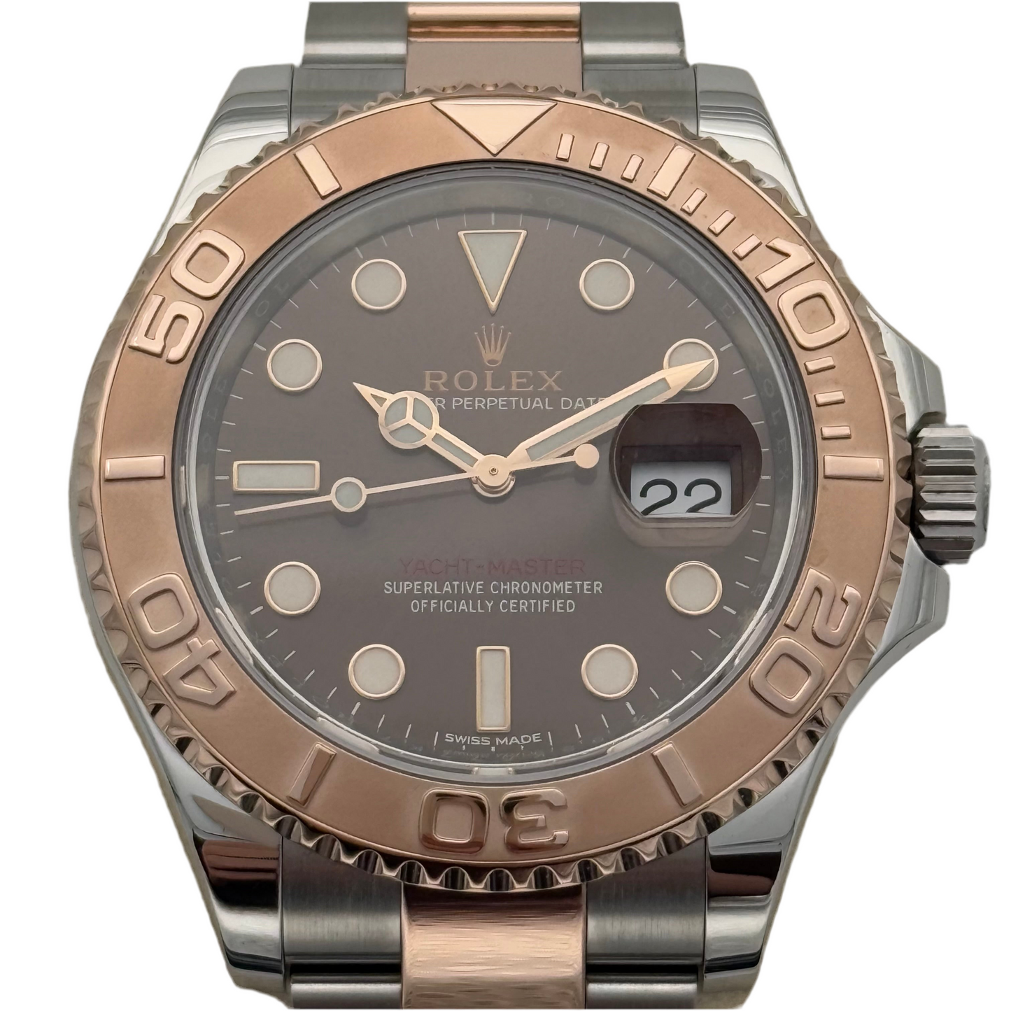 Yachtmaster 40, Stahlrosegold