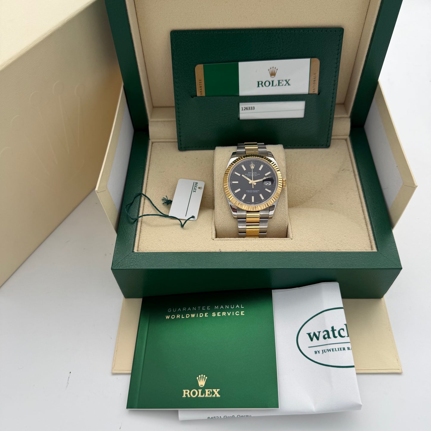 Datejust 41, Stahlgold