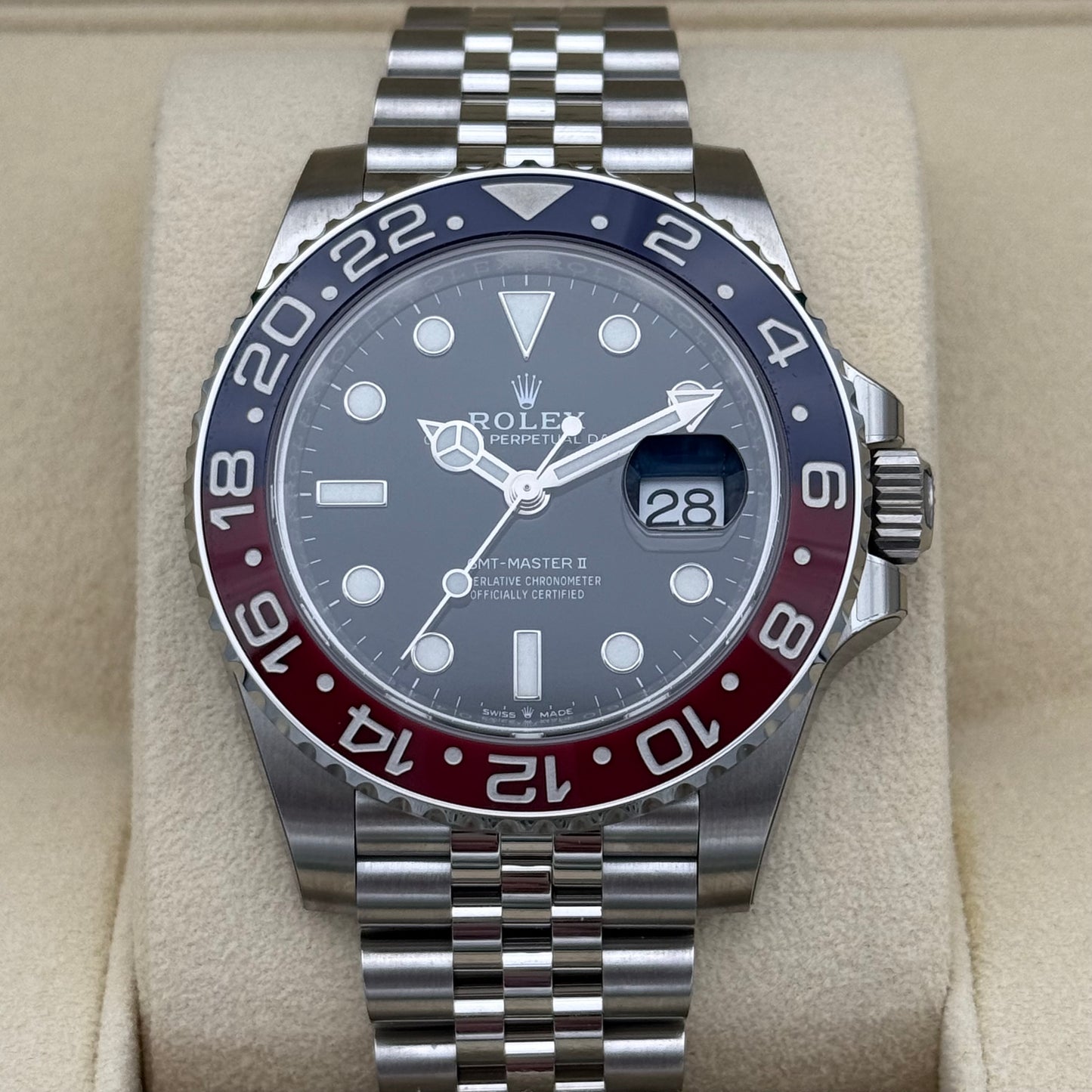 Rolex GMT Master II „Pepsi“ MK1 verklebt