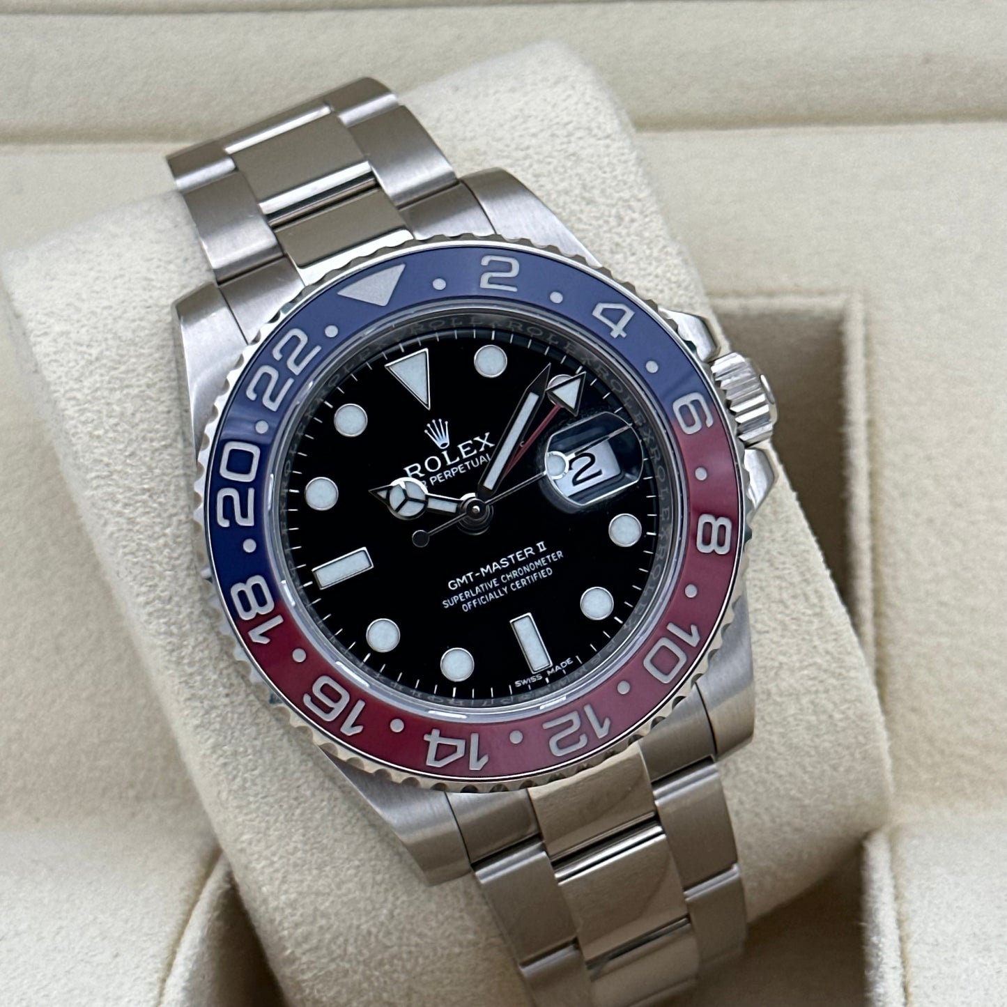 GMT Master II, Weißgold