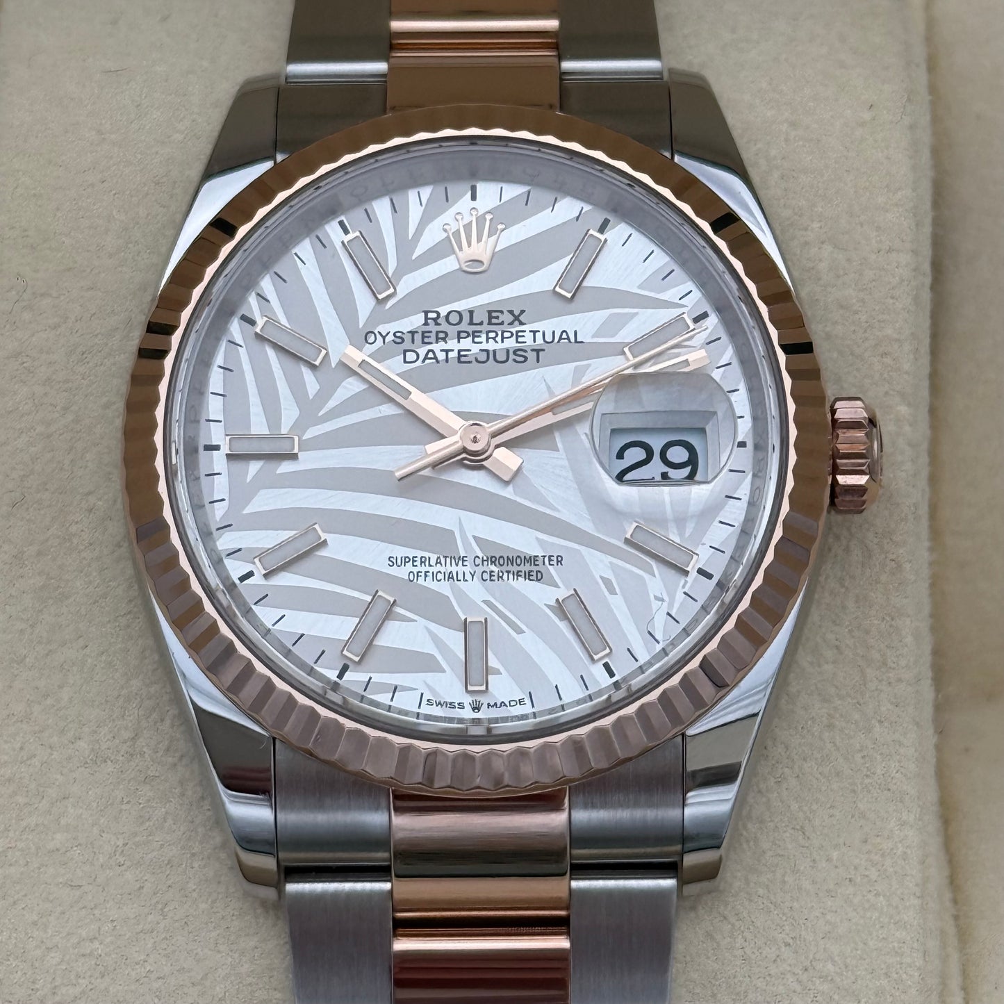 Datejust 36 „Palm Dial“