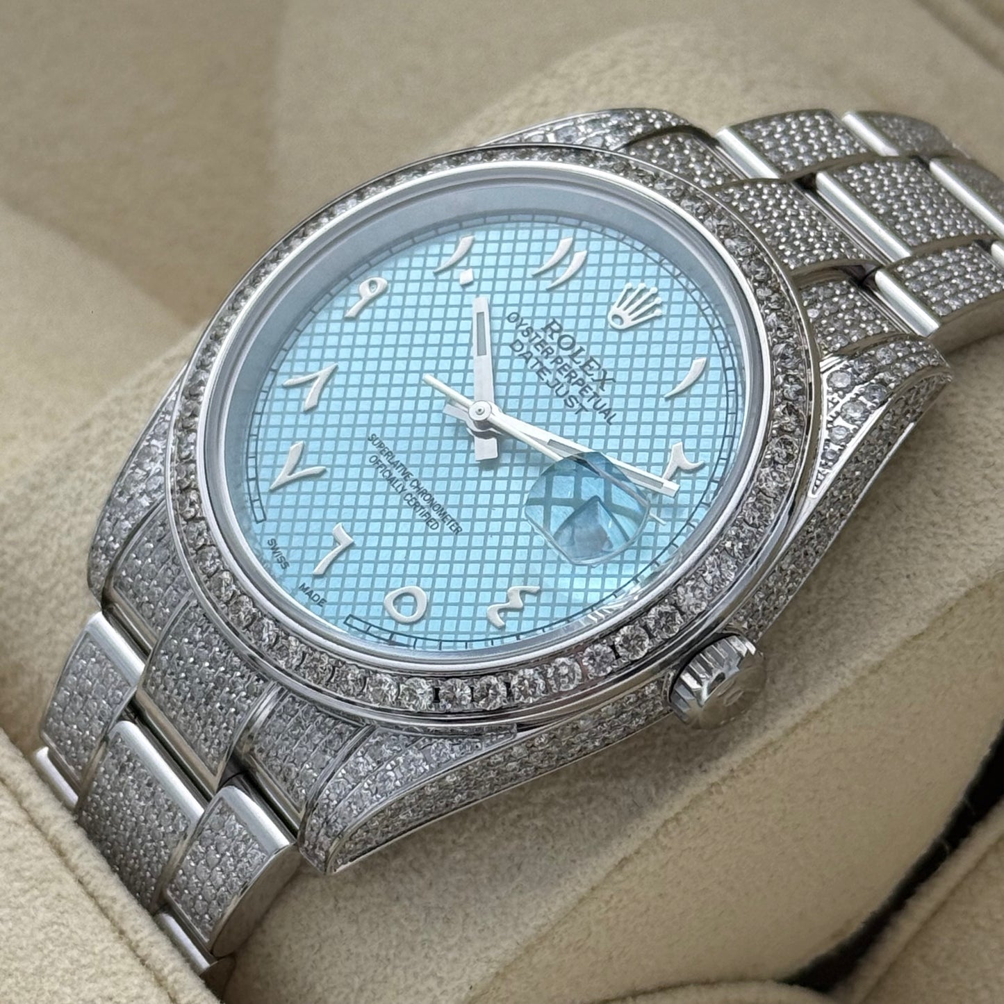 Datejust 41, Iced Out