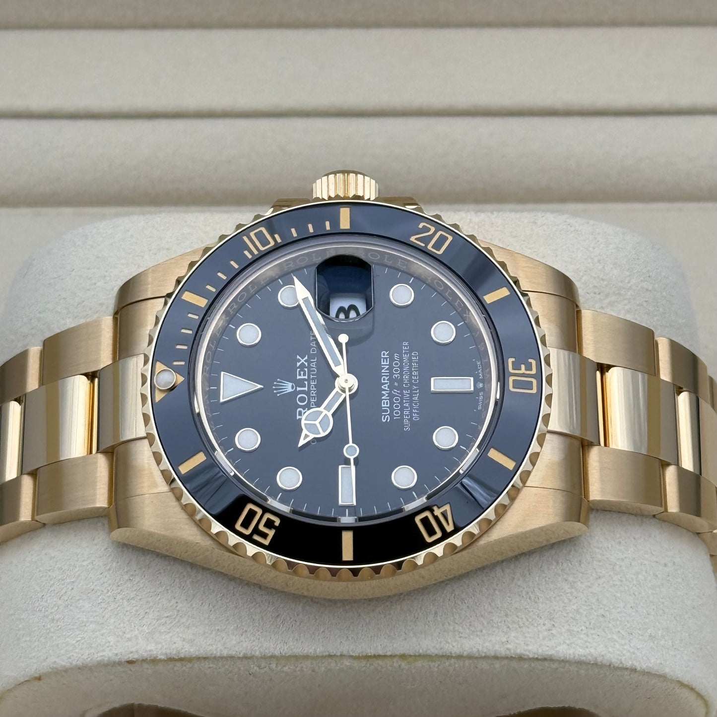 Submariner Date 41, Vollgold