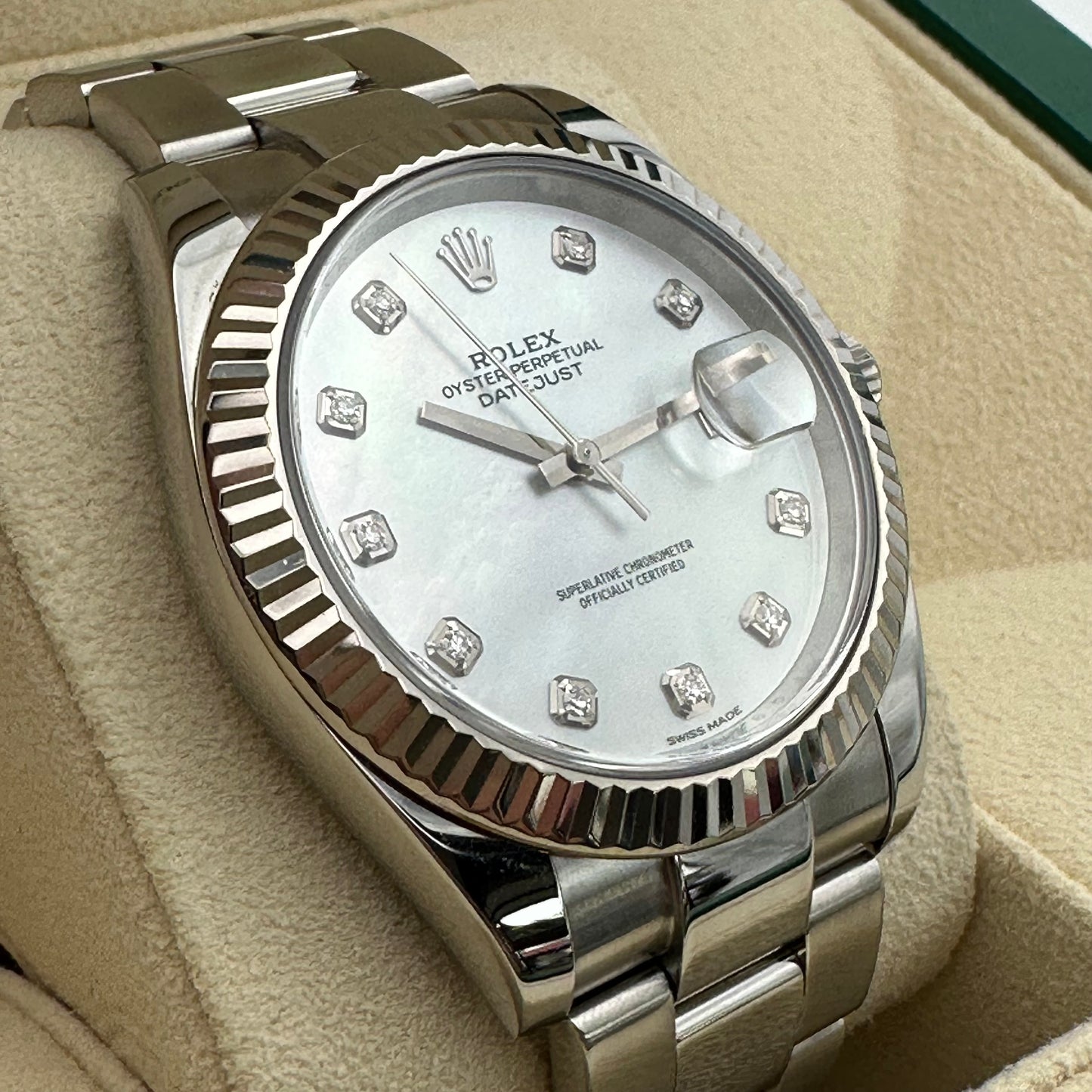 Datejust 41 „Mother of Pearl“