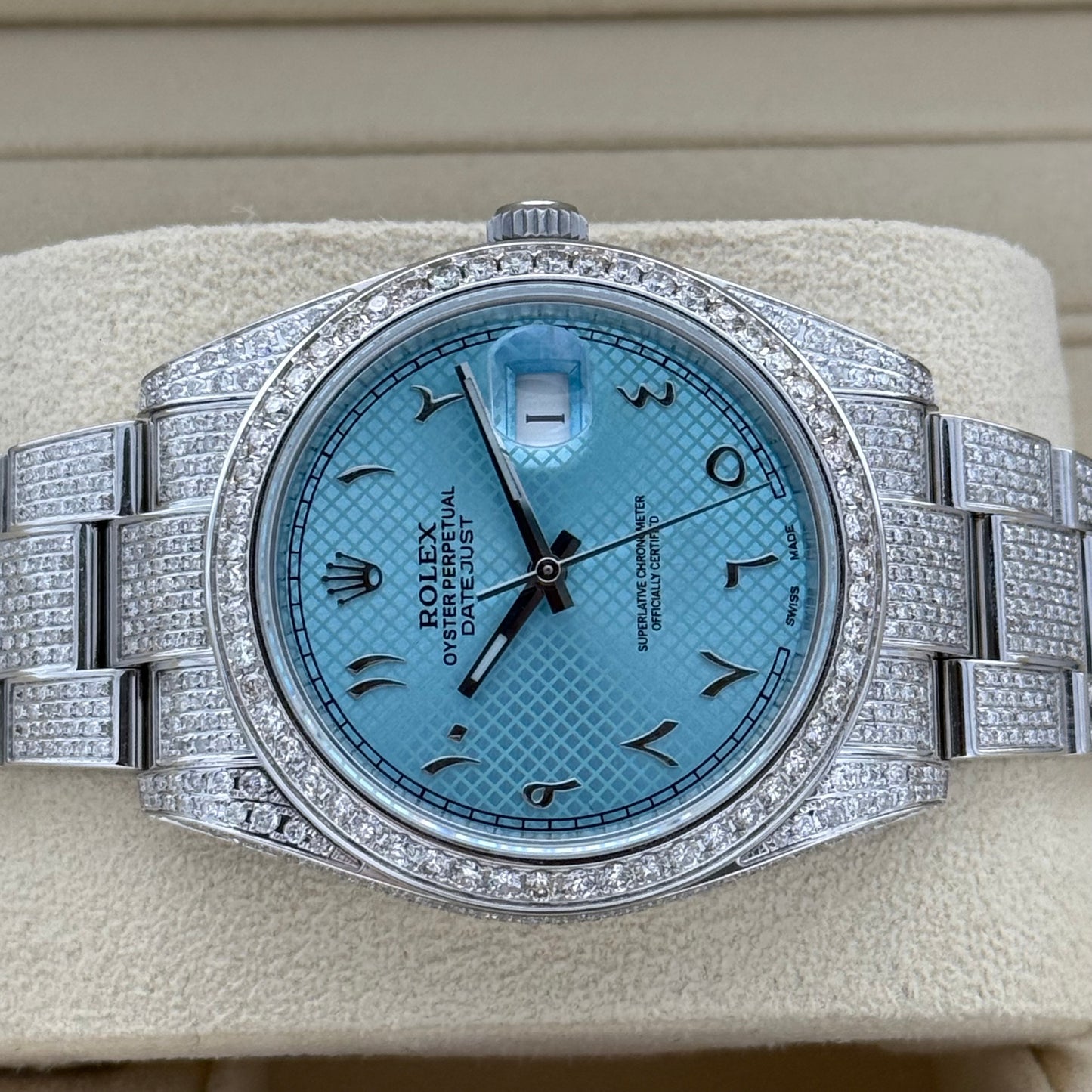 Datejust 41, Iced Out