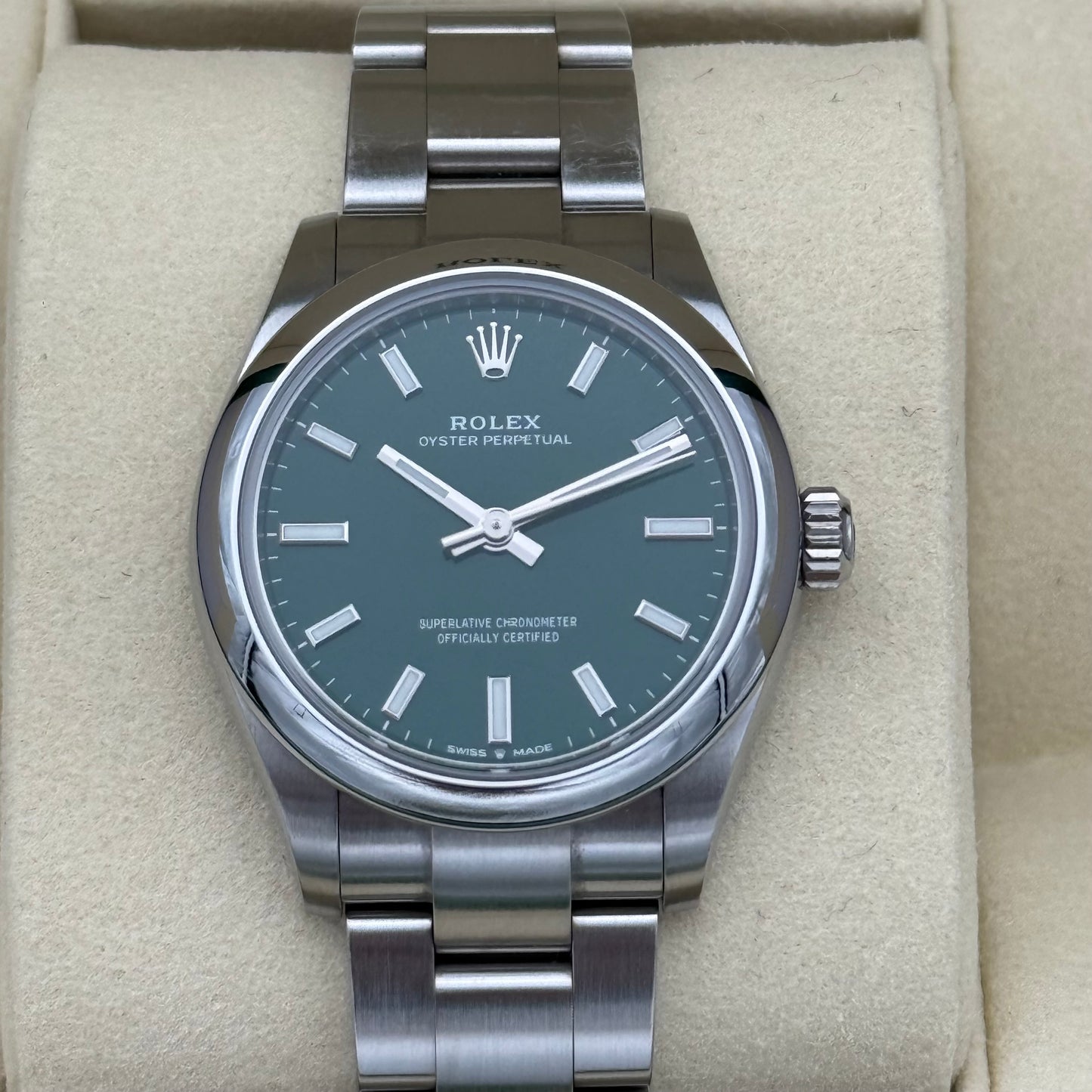Oyster Perpetual 31, Grün