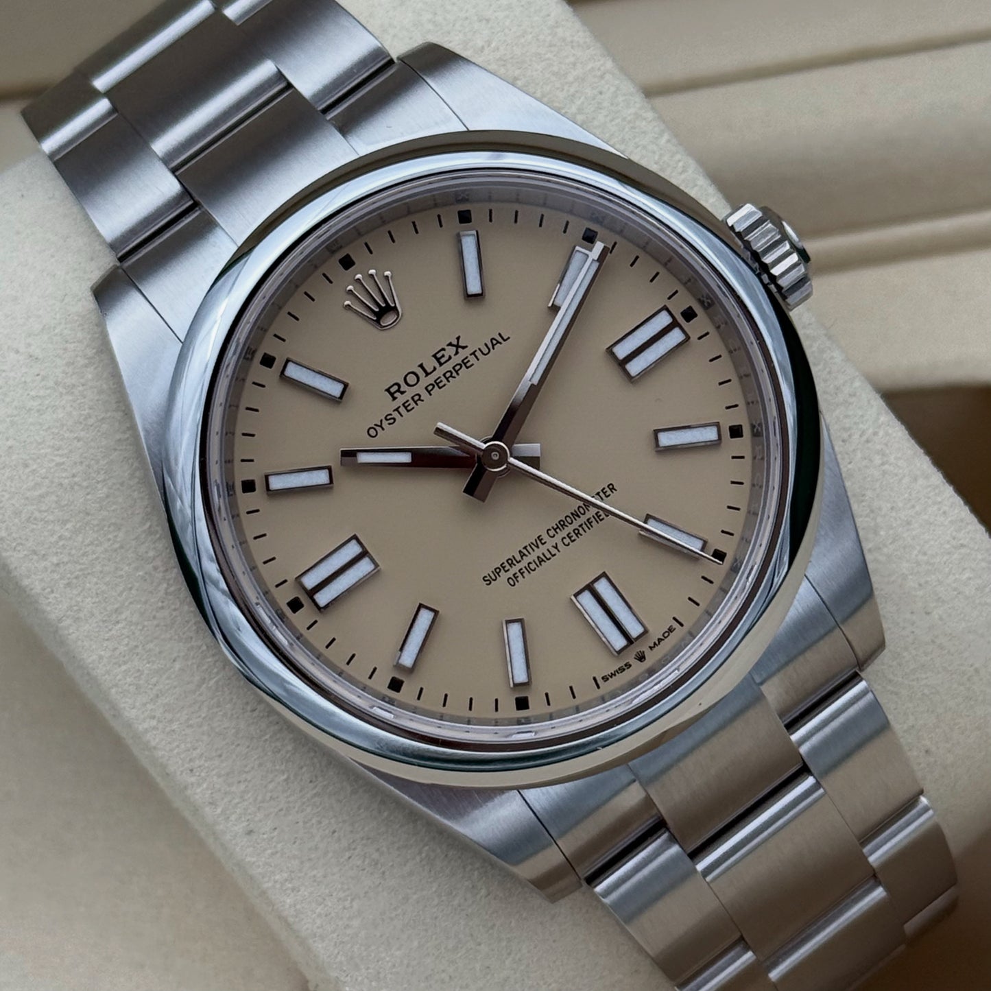 Oyster Perpetual 41 „Beige“